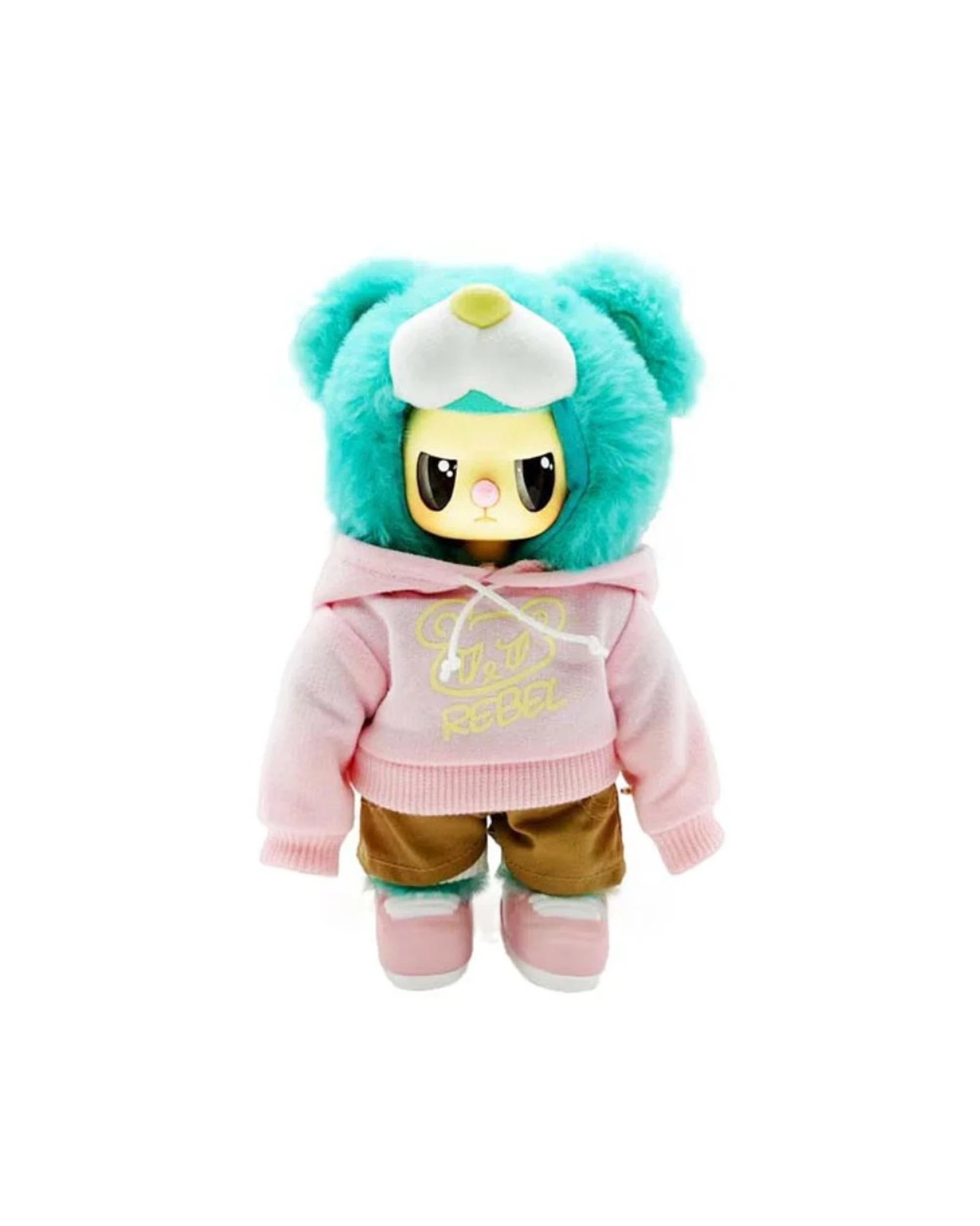3 Rebel Bear Plush Moveable Street Series Blind Box, 3 of 8