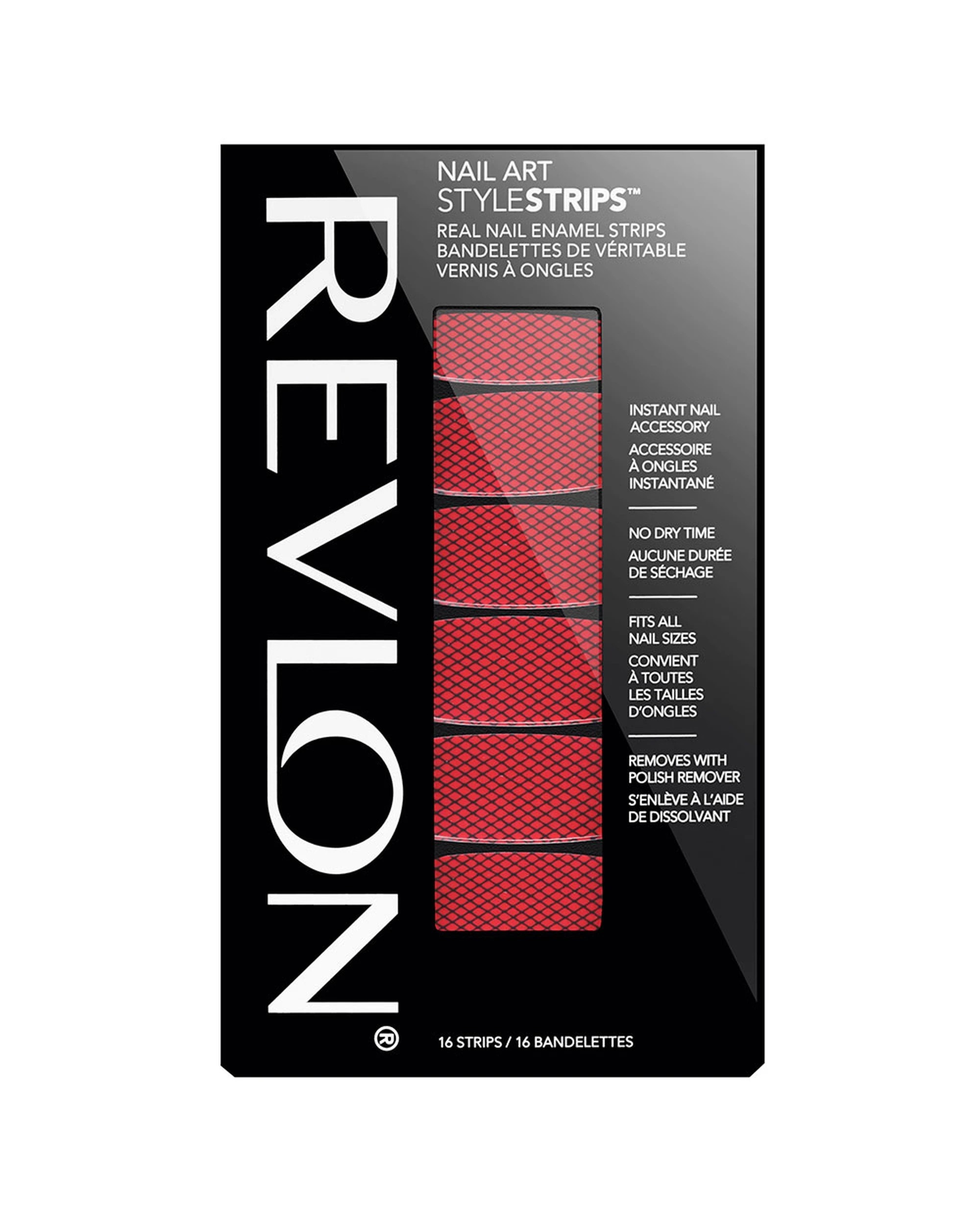 1 Revlon Nail Art Style Strips Flaming Fishnets, 1 of 1