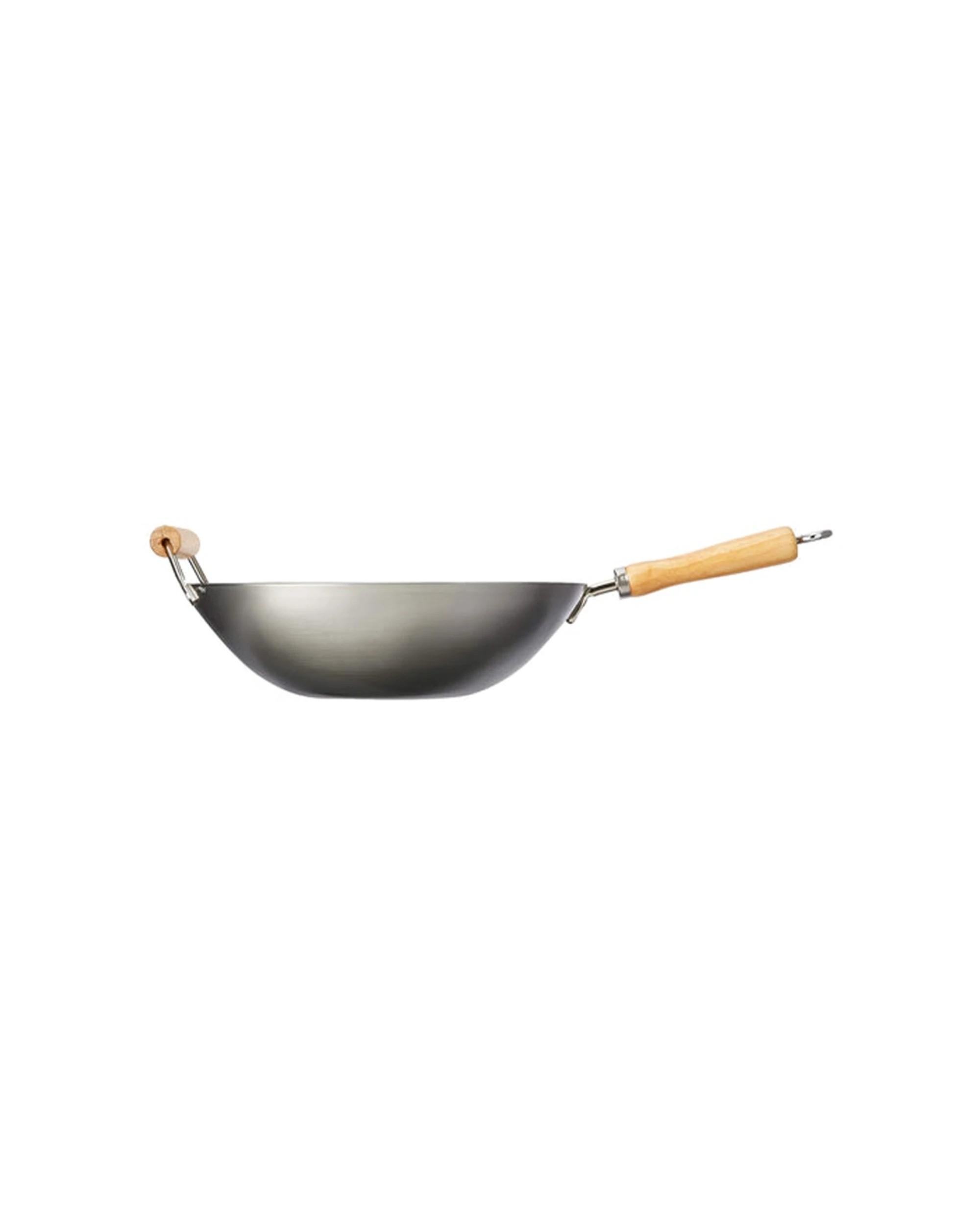 3 Cuisena 35cm Stir Fry Wok Model 97204 Silver - Silver, 3 of 3