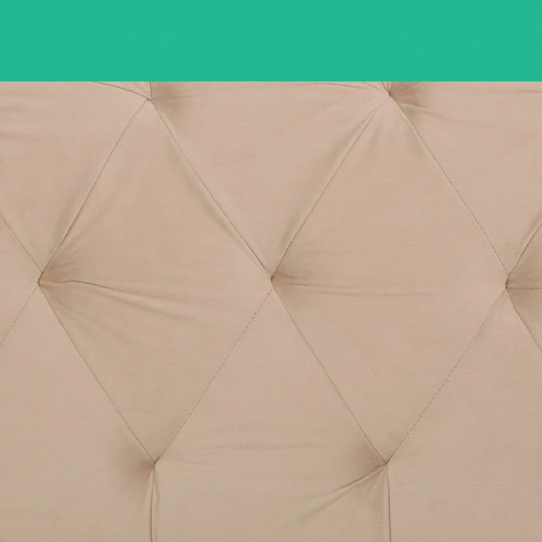 4 Artiss Storage Ottoman Blanket Box 80cm Weaved Velvet Pine - Multi, 4 of 7