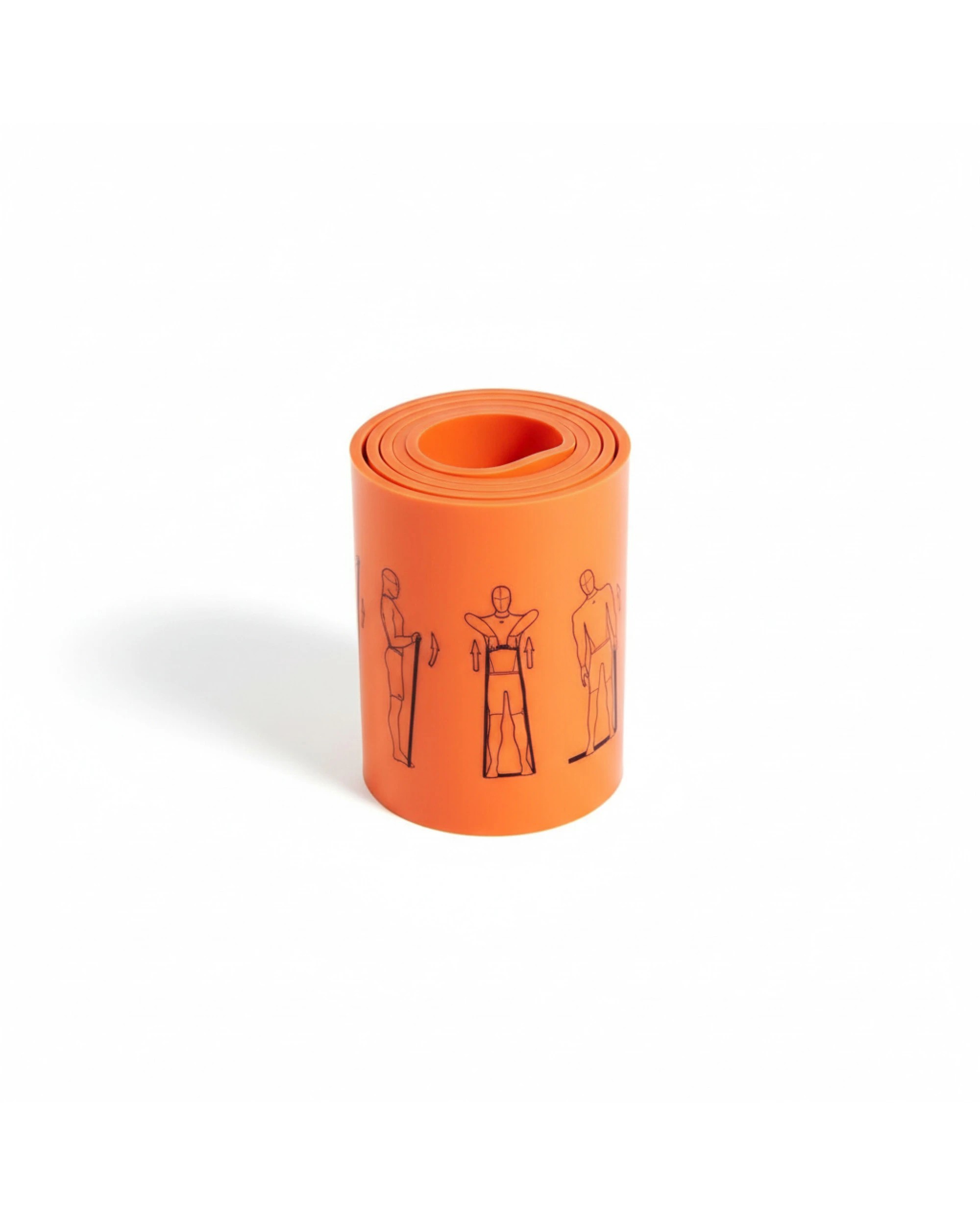 6 Adidas Training Bands Resistance Rally Training Workout Strap - 2x Blue&Orange, 6 of 6