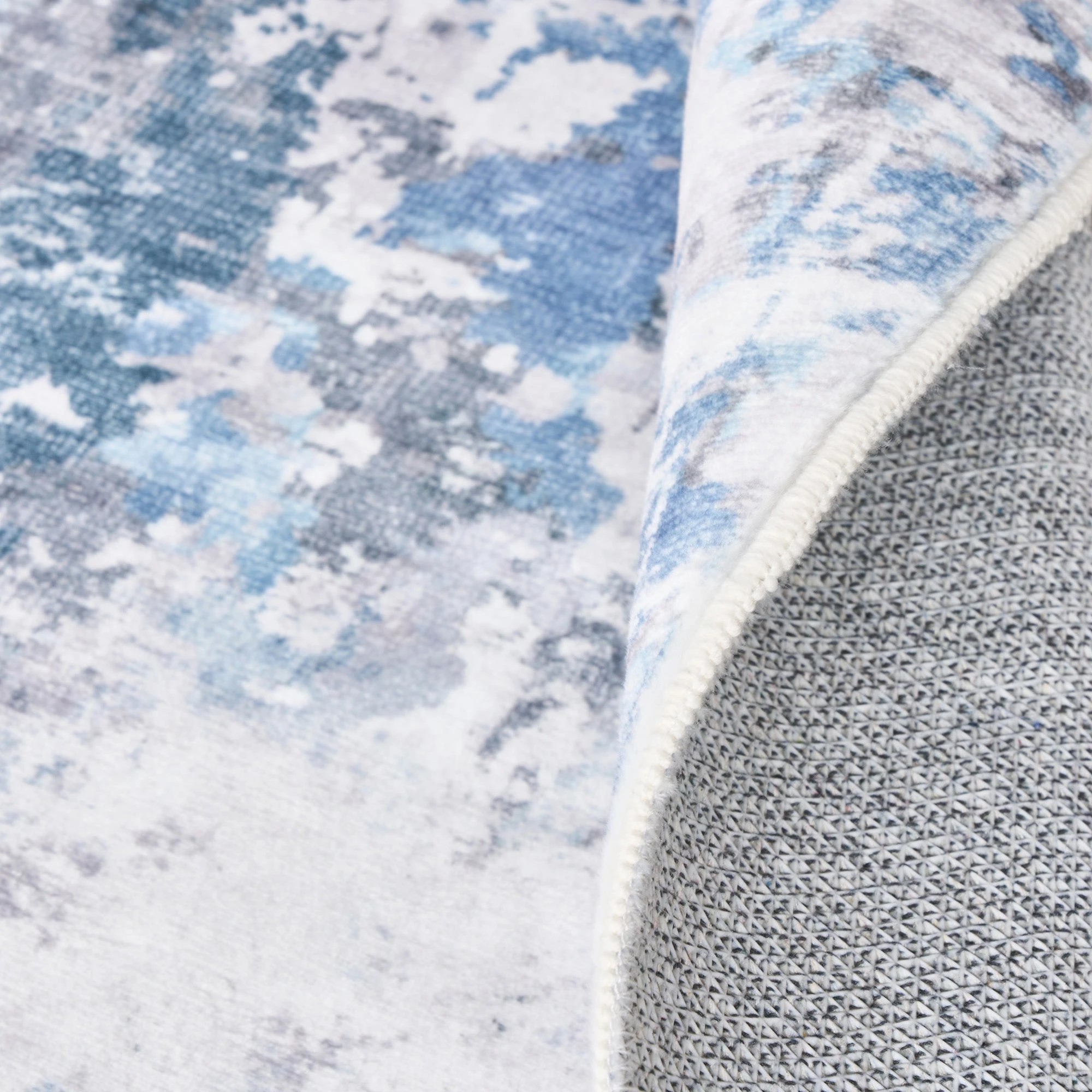 6 Common Ground Rugs Vitality Cato Washable 320x230cm - Extra Large Floor Rug - Blue, 6 of 10
