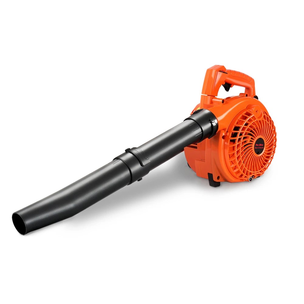 1 Giantz Petrol Leaf Blower Garden Vacuum Handheld Commercial Outdoor Tool 25.4CC - Orange, 1 of 2