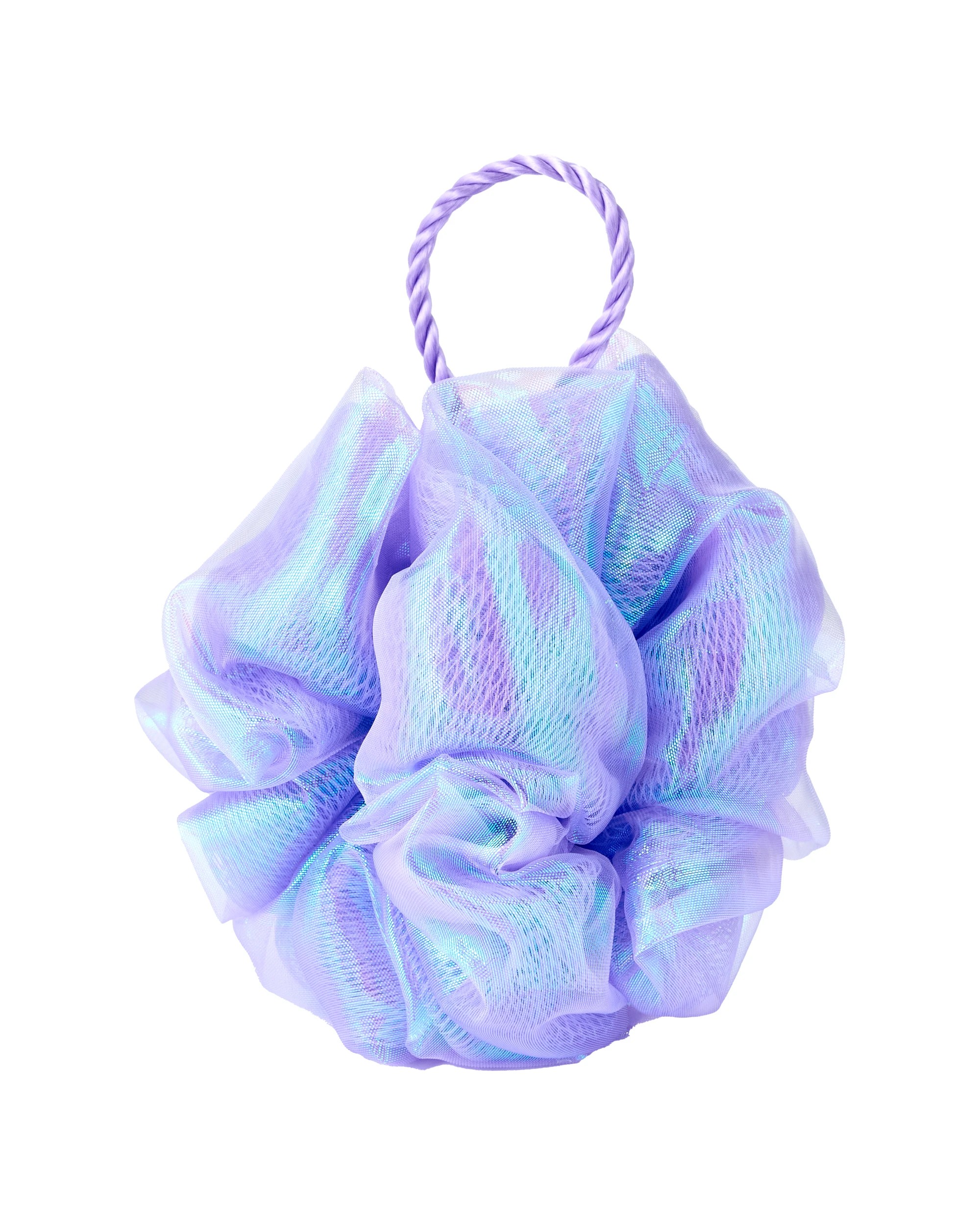 1 OXX Bodycare Bath Puff - Iridescent, 1 of 3