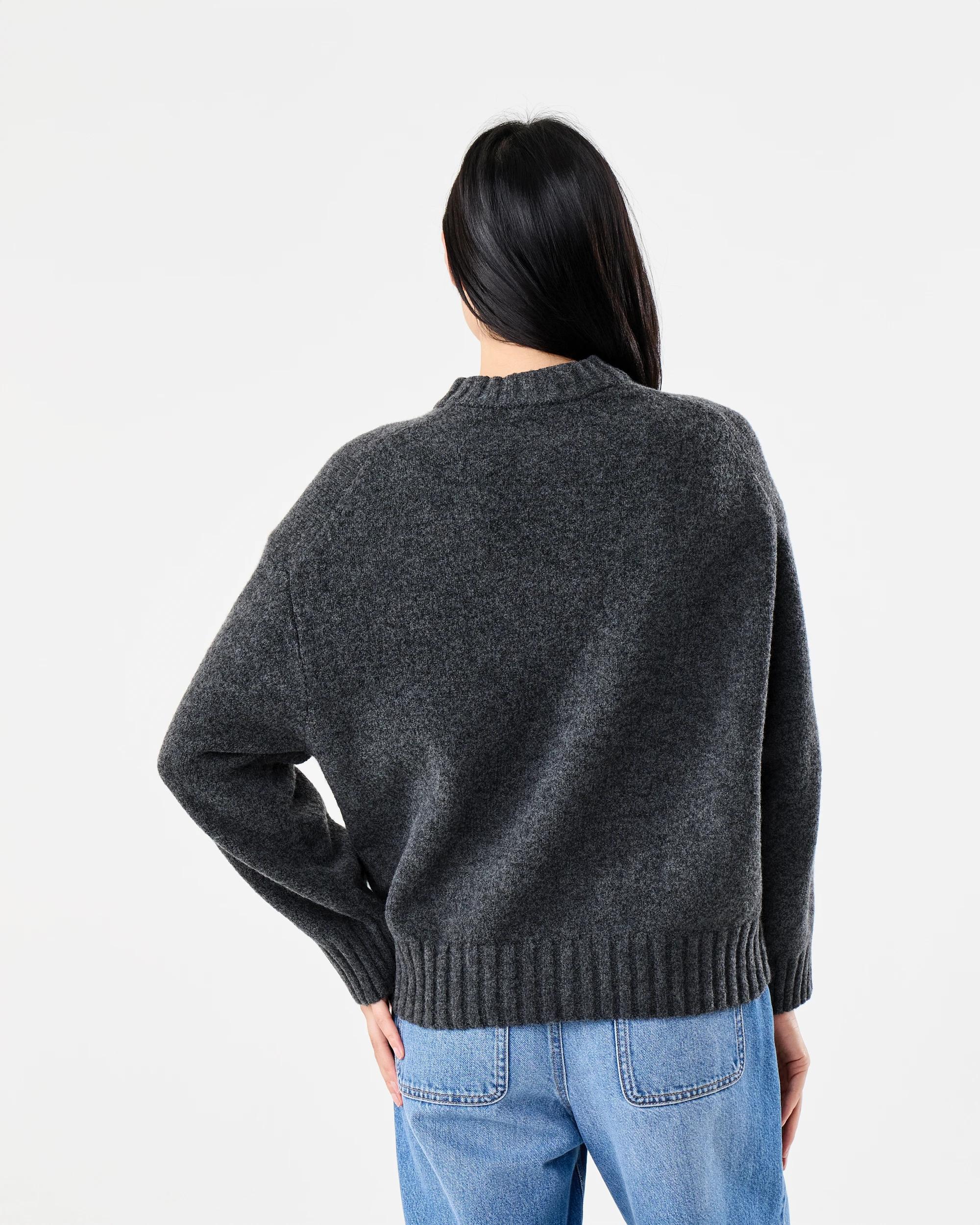 3 Knit Bomber Gry Chmrle, 3 of 6