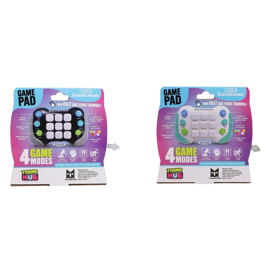 4 Trend Hub Game Pad - Assorted, 4 of 4