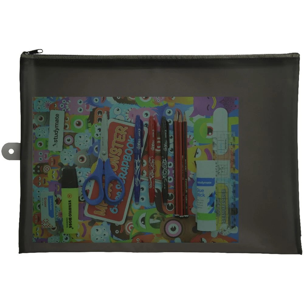 2 Otto A3 TPU Pencil Case Charcoal, 2 of 2