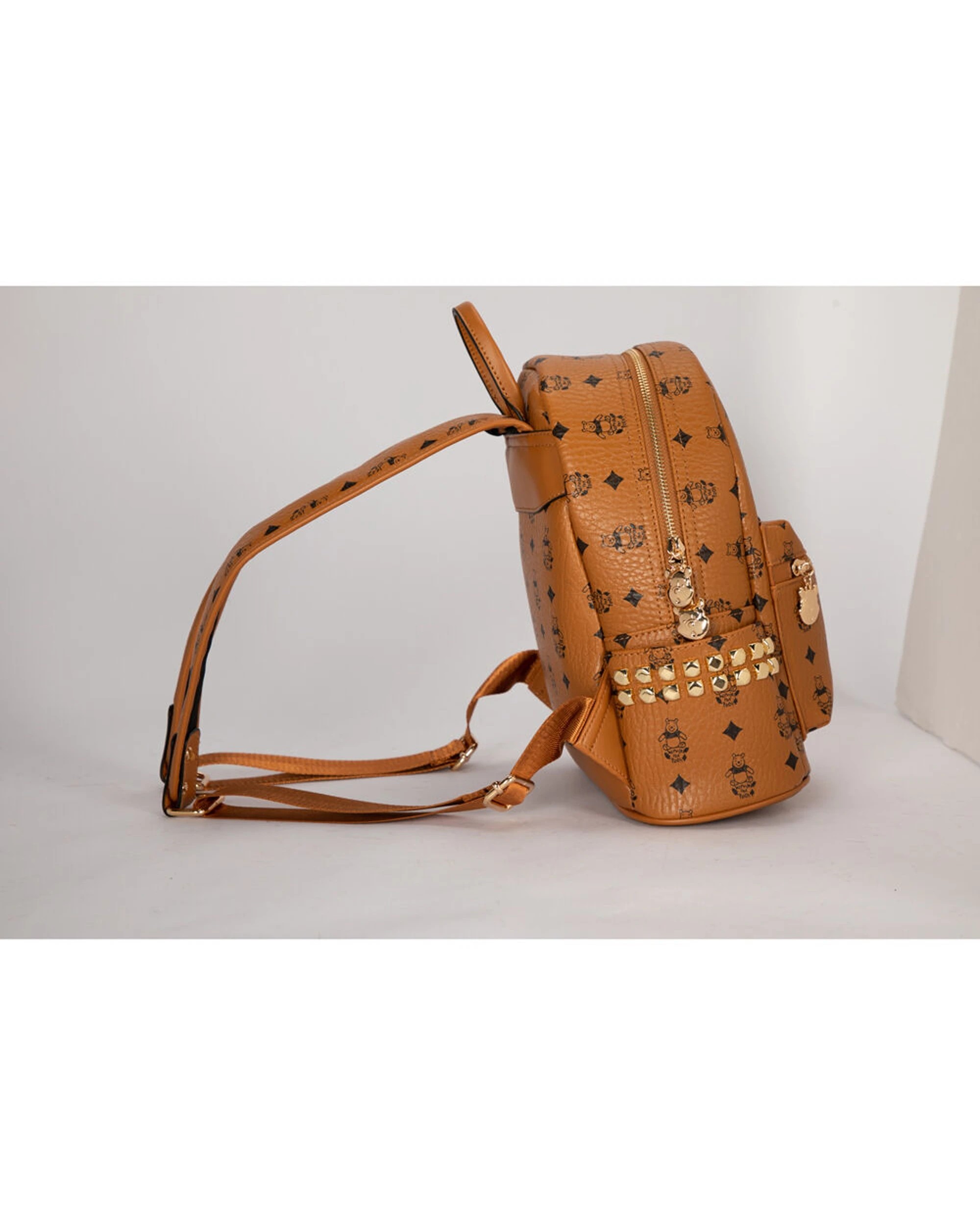 3 Disney Winnie The Pooh Deluxe Pu Leather Backpack 25X29Cm - Brown, 3 of 6