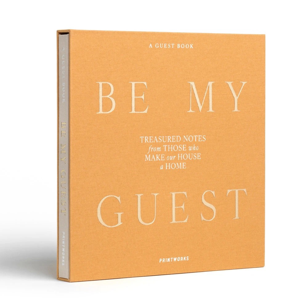 3 Printworks Guest Book Be My Guest - Assorted, 3 of 4