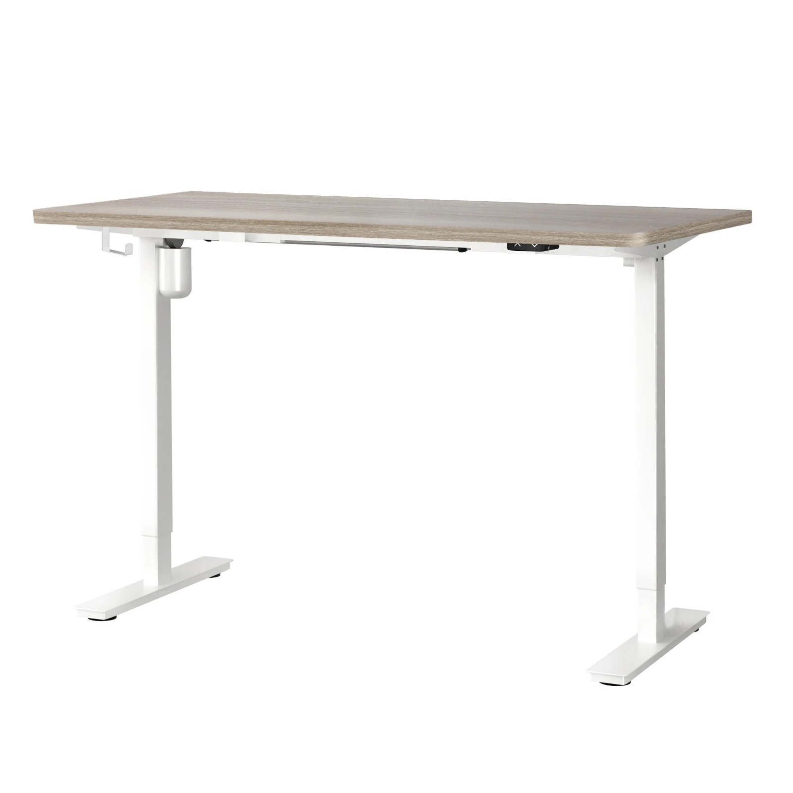 1 Oikiture 140cm Electric Standing Desk Single Motor Height Adjustable Sit Stand Table Top
 - Multi, 1 of 4