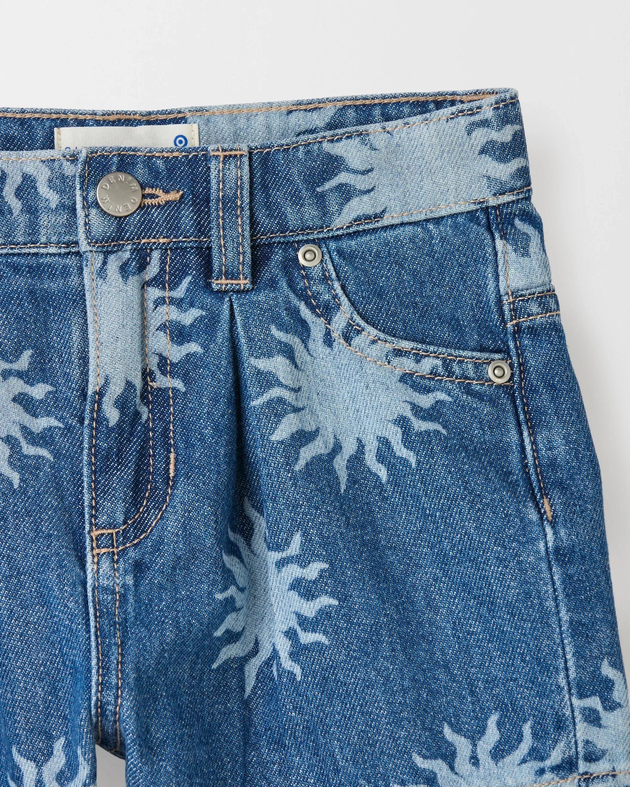 5 Target Denim Shorts BLUE, 5 of 5