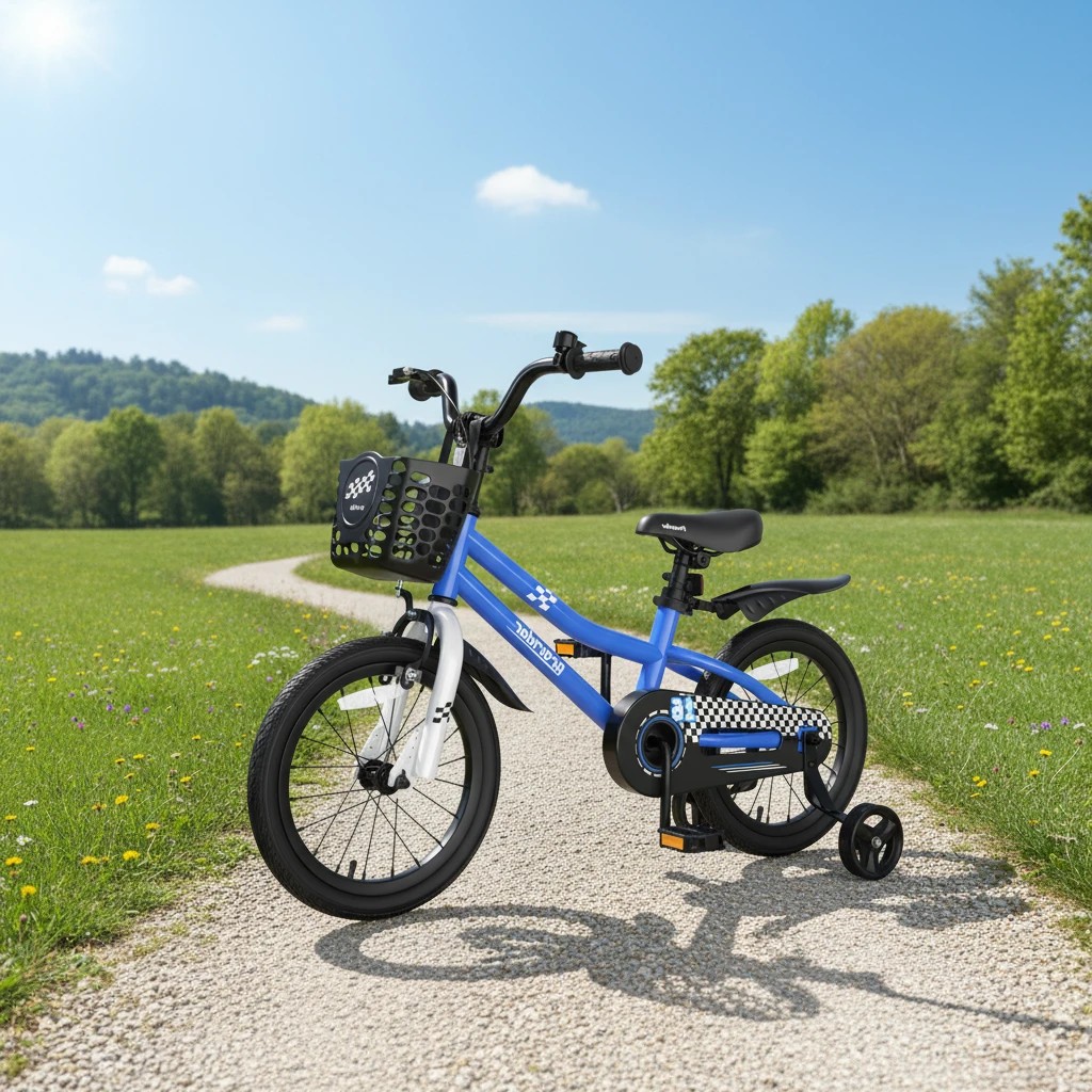 2 Costway 40cm Balance Bike Training Bicycle w/Adjustable Handlebar & Saddle/Basket Boys Girls, 2 of 2