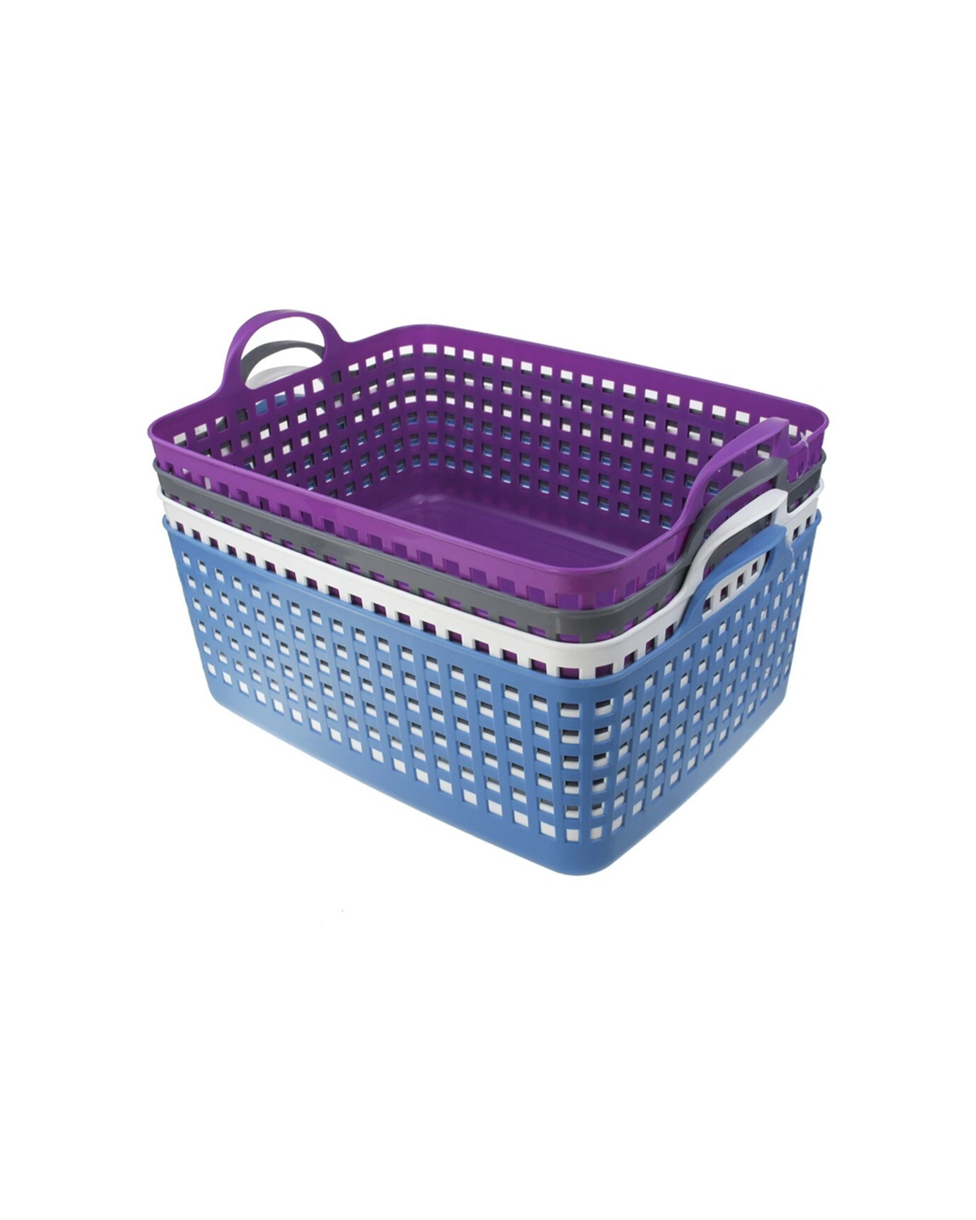 5 Boxsweden Basket X-large 50cm Storage Container With Handles - Assorted, 5 of 5