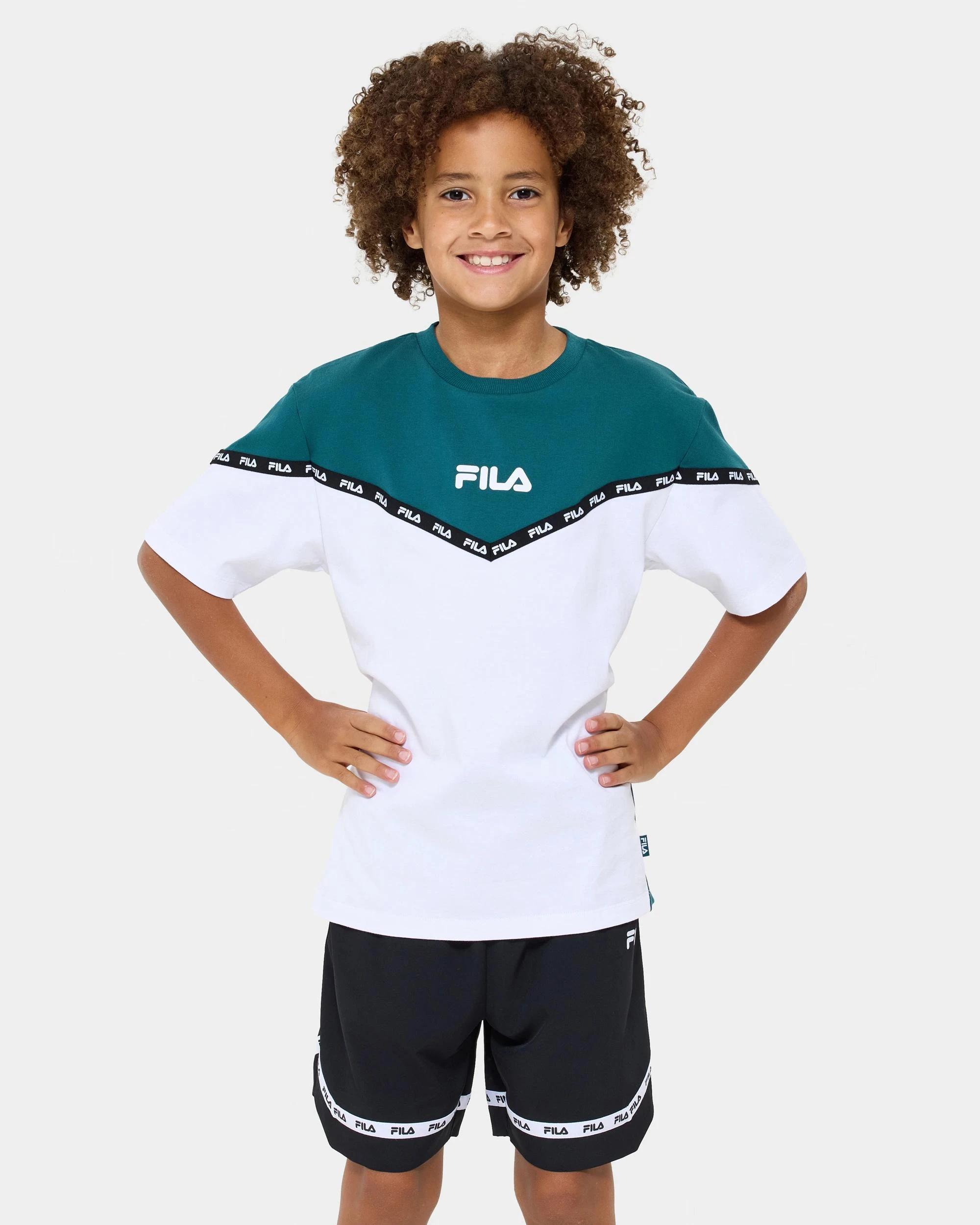 1 Adam Short Sleeve T-Shirt - Fila WHITE, 1 of 4