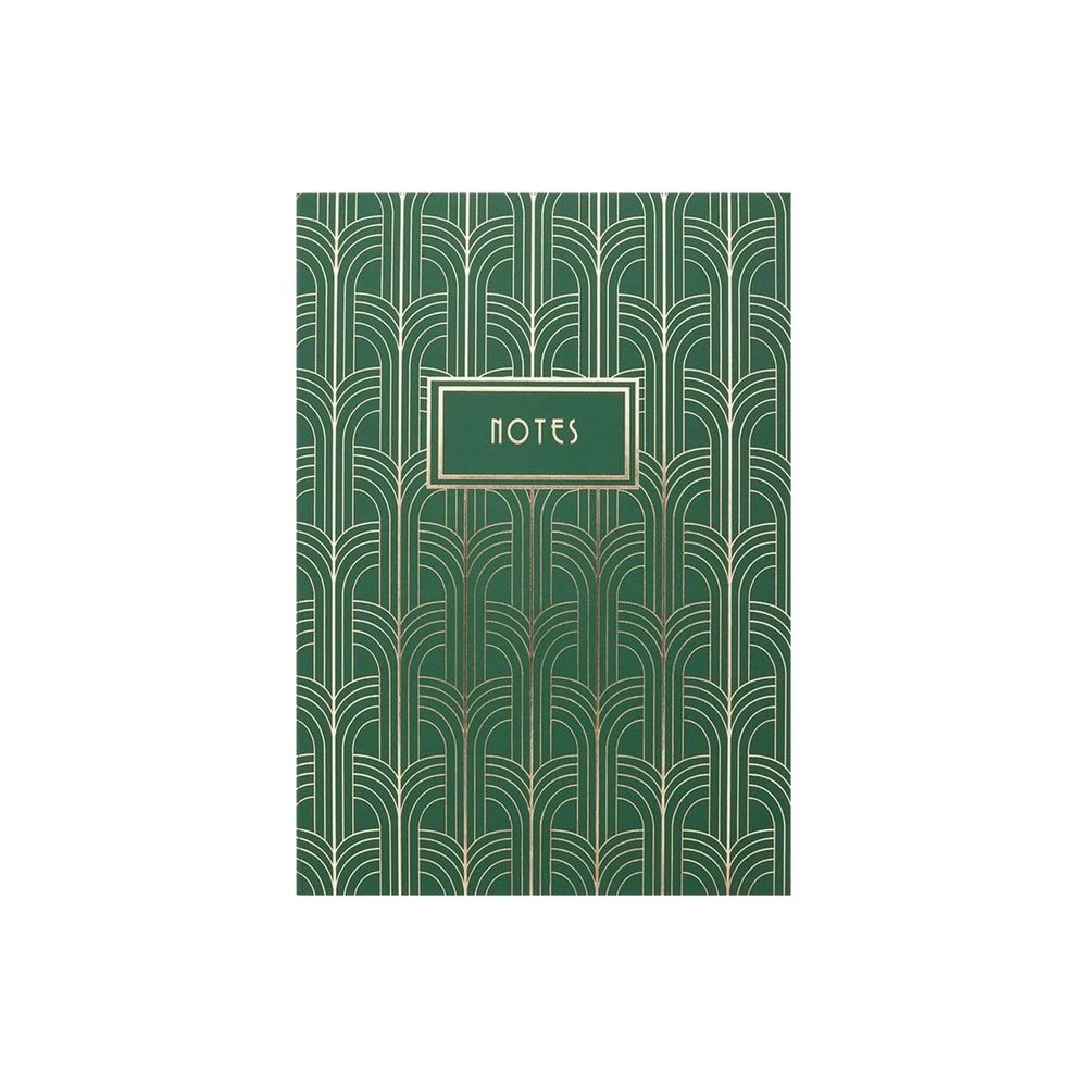 1 Otto A5 Printed Notebook 144 Pages Jewels Green, 1 of 3