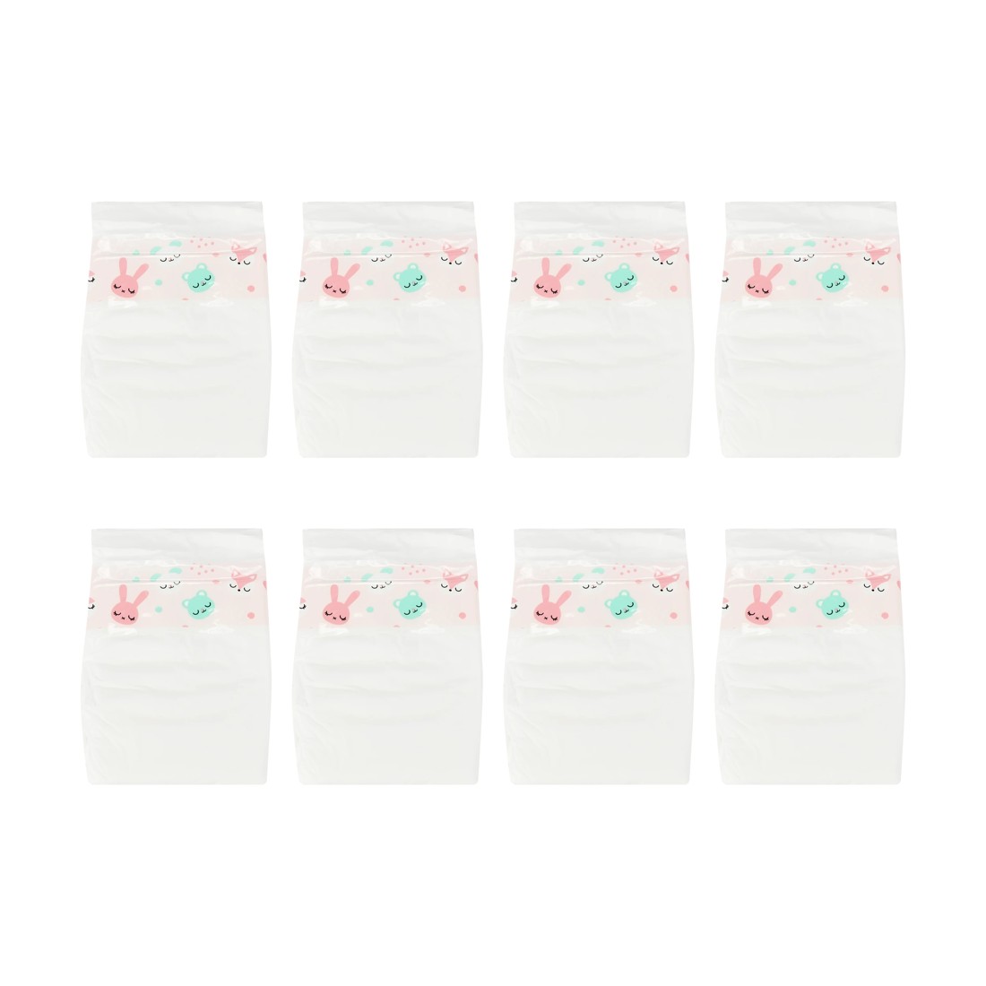 4 Doll Nappies - Pack of 8, 4 of 5