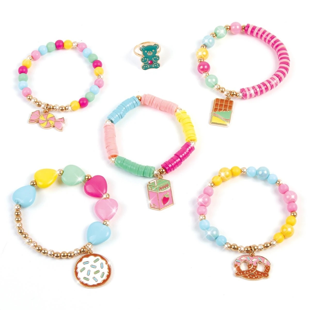 4 242 Piece Make It Real Snackers Bracelet Kit Vending Machine, 4 of 8