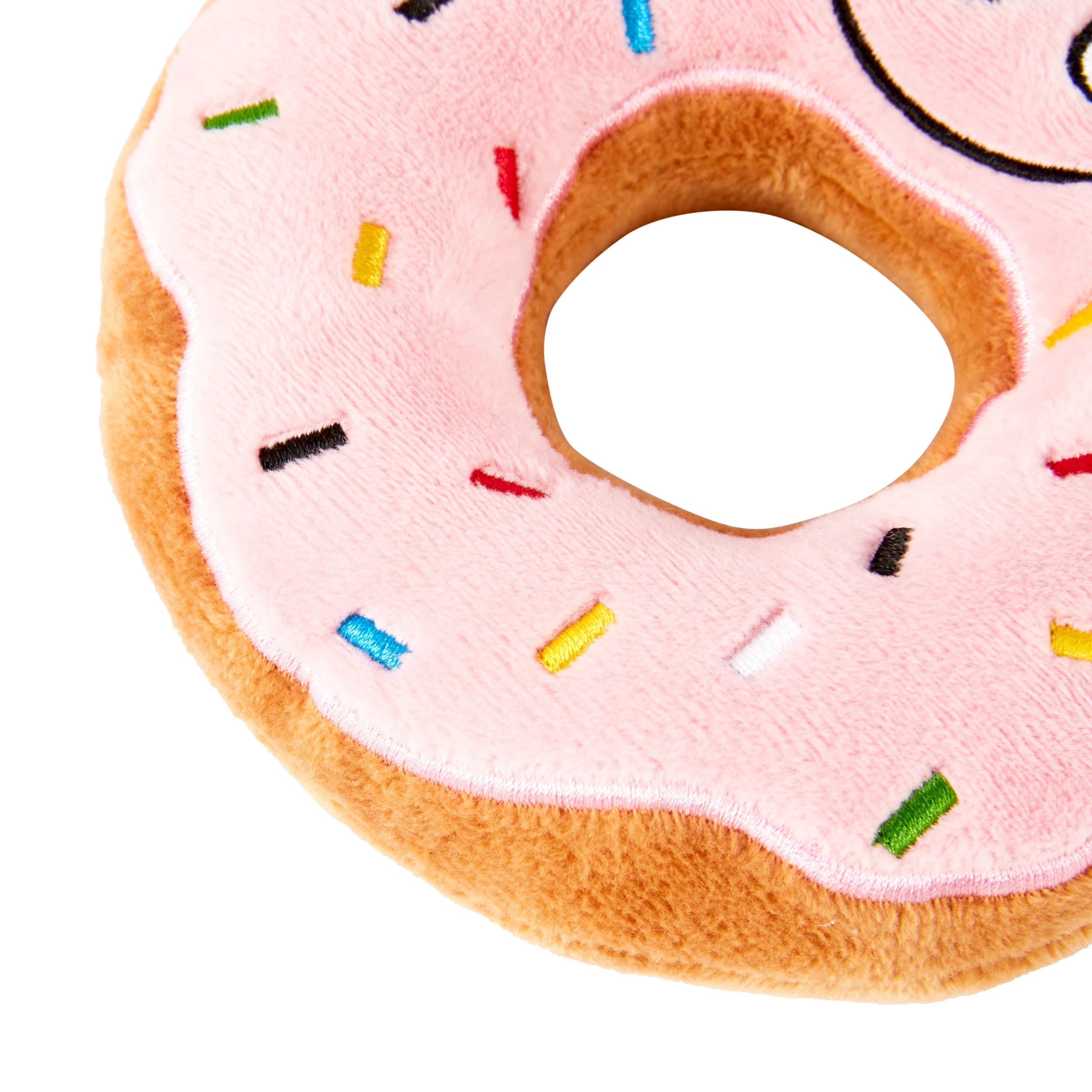 2 2 Pack Ice Cream and Donut Chew Pet Toy, 2 of 3