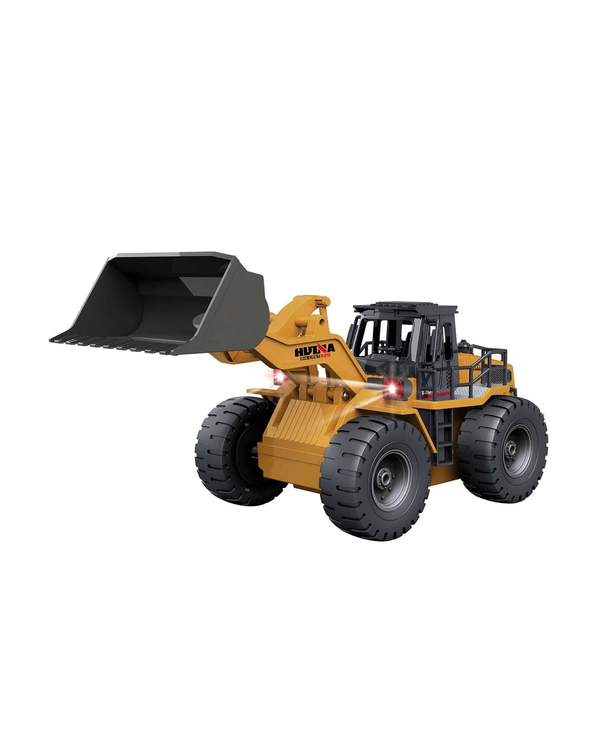 1 Lenoxx Remote Control Model Bulldozer Truck, Driving Cab and Scoop, 1 of 6