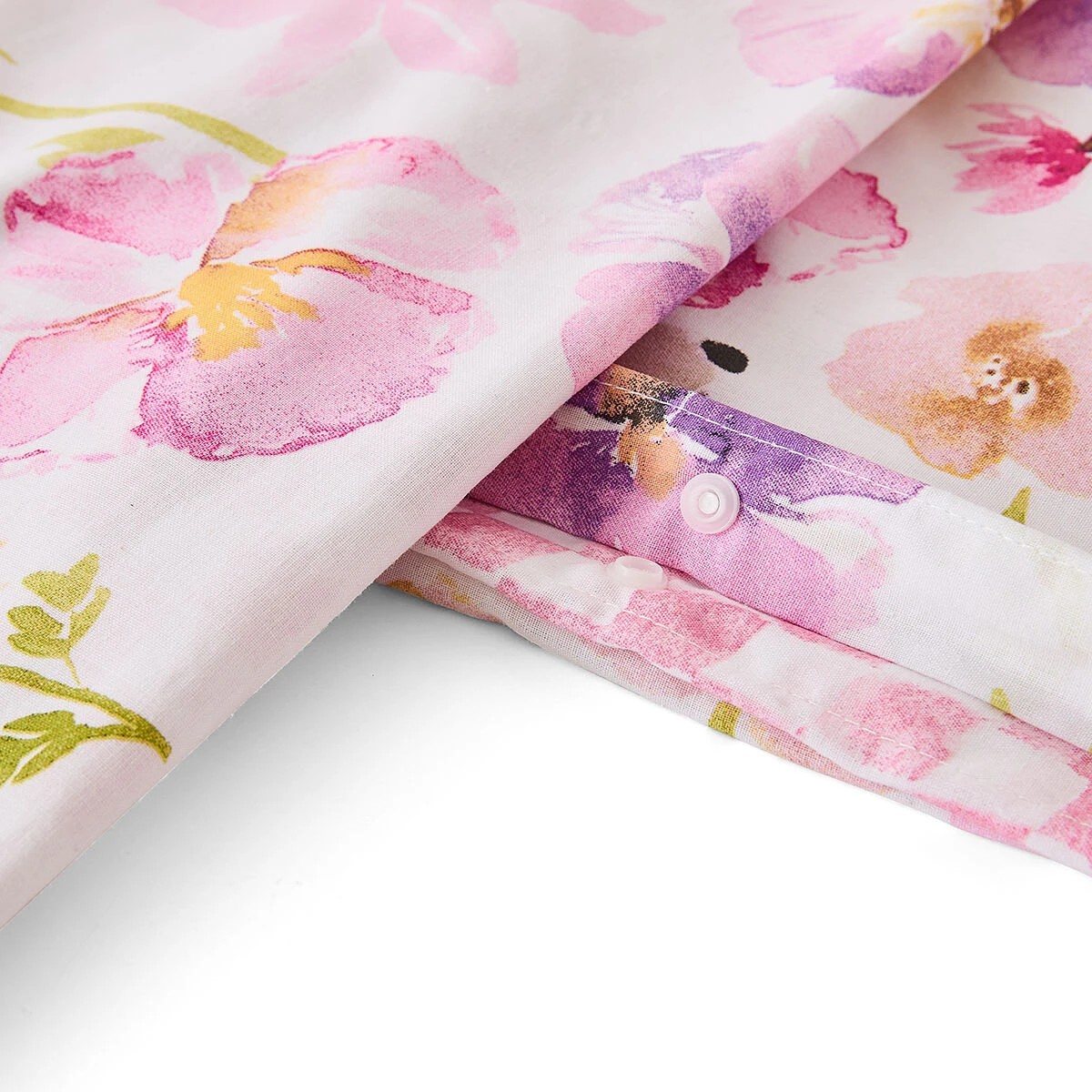 7 Fawn Cotton Rich Reversible Quilt Cover Set - Single Bed, 7 of 7