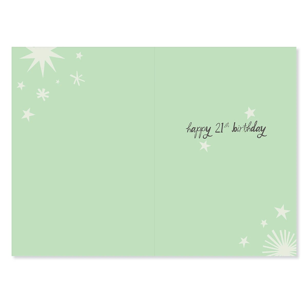 2 Connections from Hallmark 21st Birthday Card - Someone's 21 Today!, 2 of 3