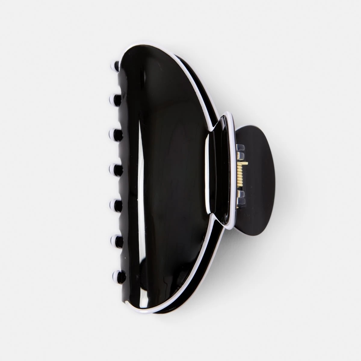 3 2 Pack Black and White Contrast Hair Clips, 3 of 7