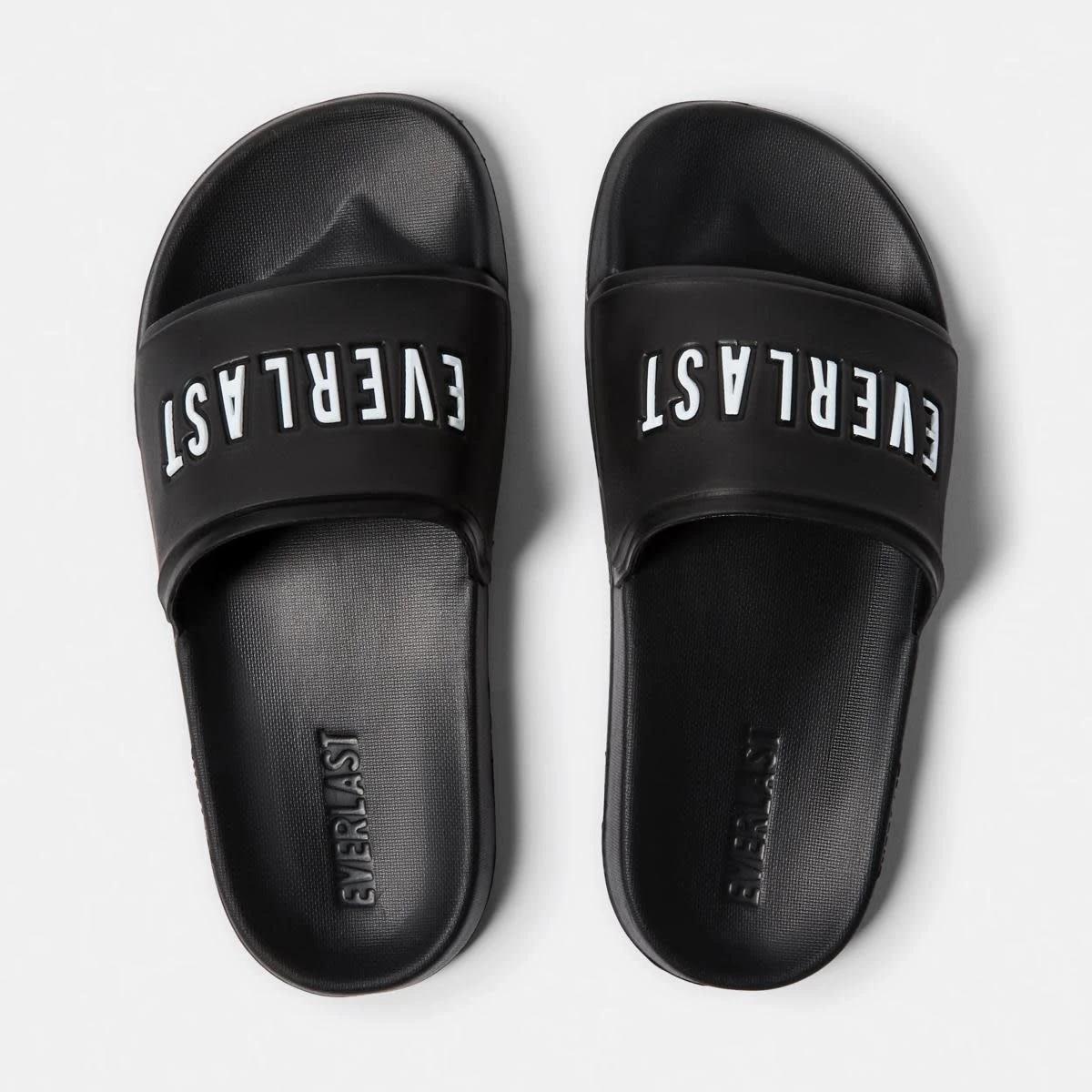 2 Everlast Womens Memphis Slides BLACK, 2 of 3