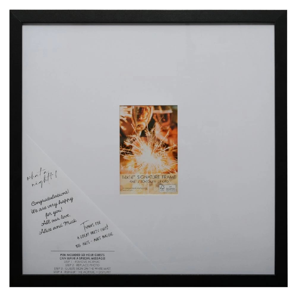 4 Signature 6x4" Frame Black, 4 of 5