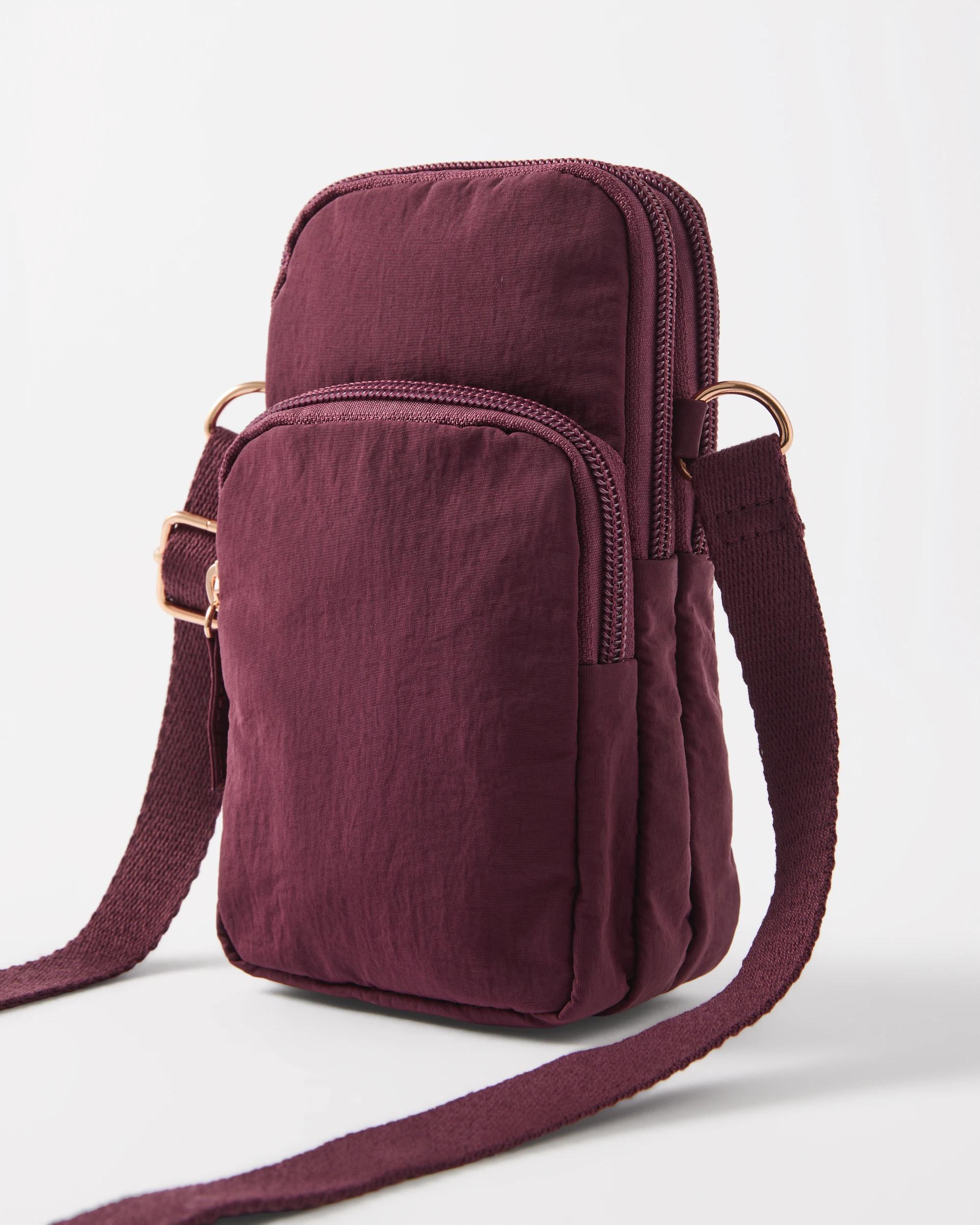 2 Urban Phone Bag Red Plum, 2 of 6