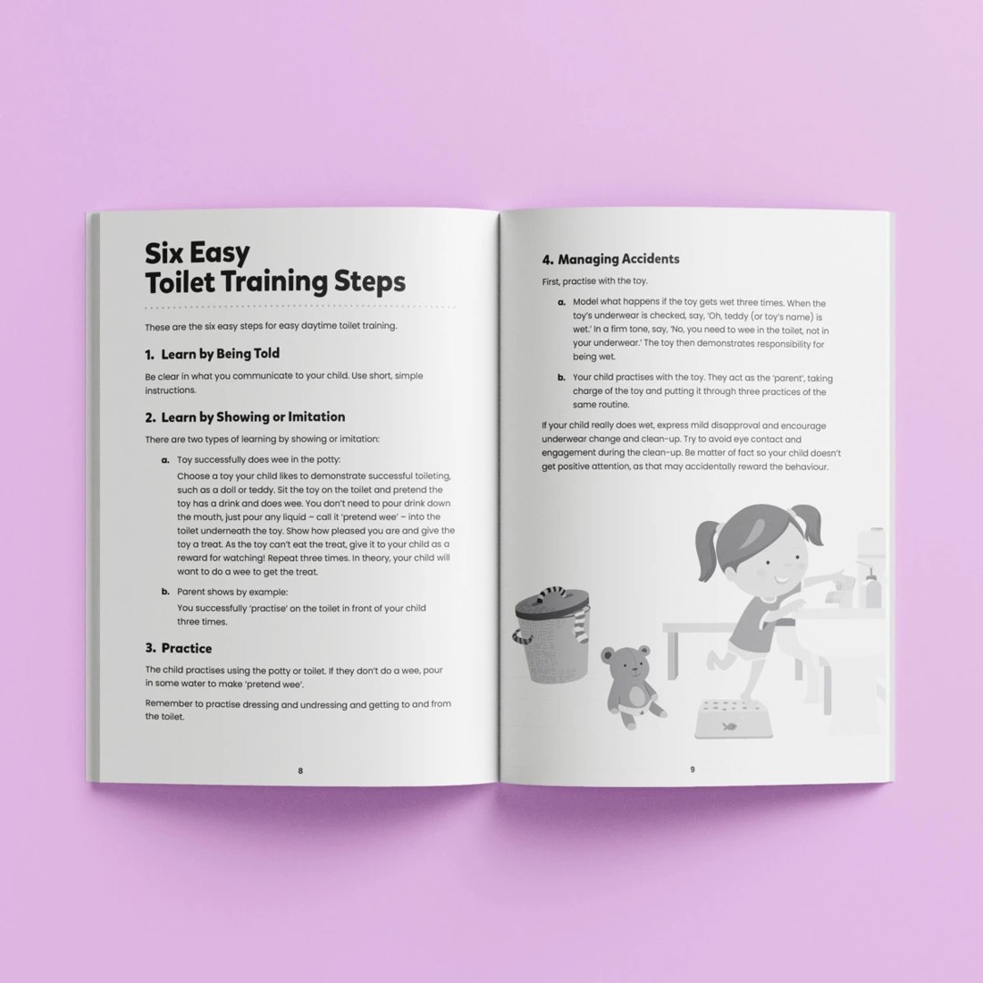 5 Junior Explorers: Toilet Time A Training Kit for Girls - Book, 5 of 8