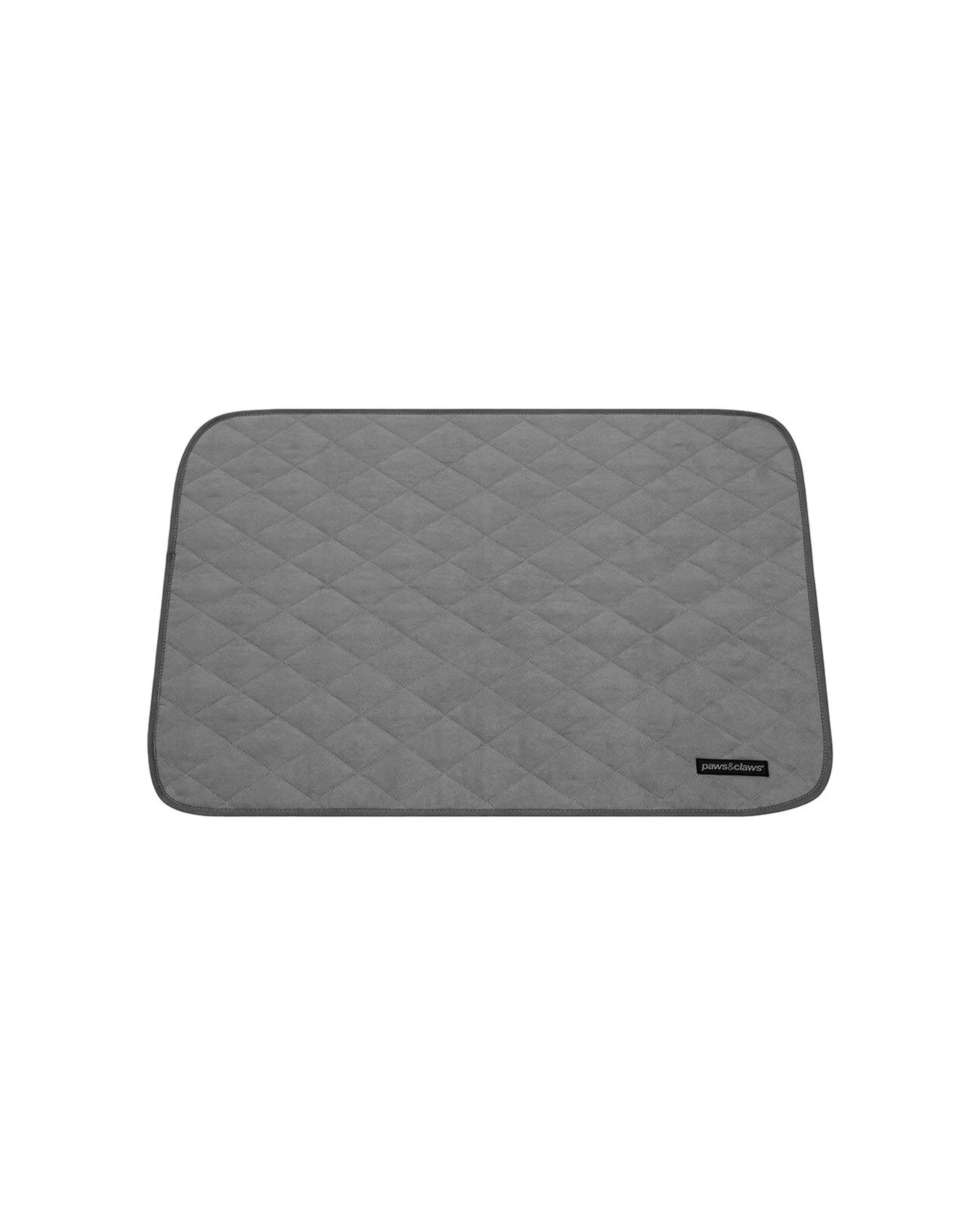 7 Paws And Claws Self Warming Thermal Insulated Dog Pet Blanket Charcoal 80x60cm - Grey, 7 of 8
