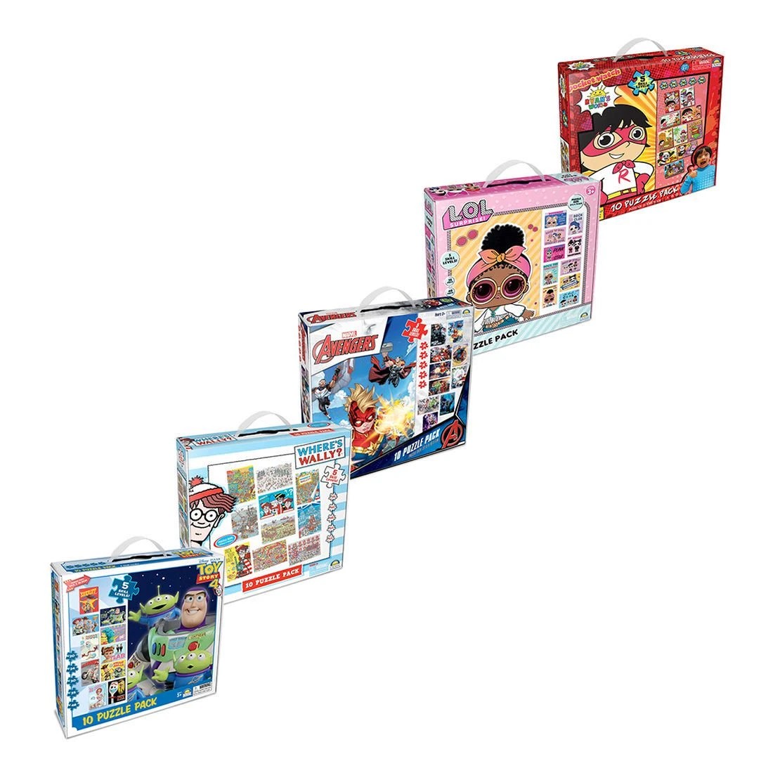 1 10 in 1 Licenses Jigsaw Puzzle - Assorted* - Multi, 1 of 10