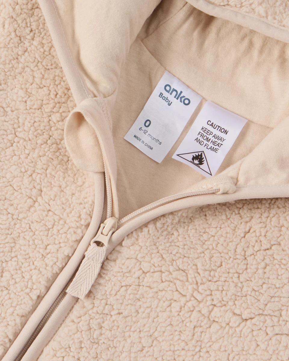 3 Fluffy Pramsuit Wht Egret, 3 of 4