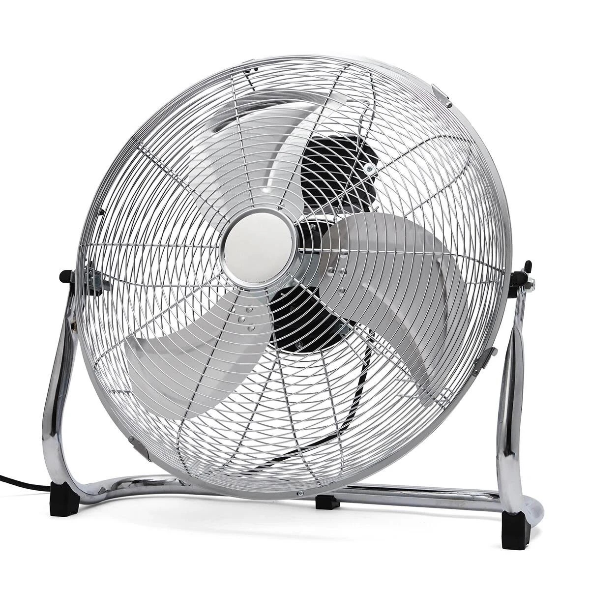 2 40cm High Velocity Chrome Metal Fan, 2 of 9