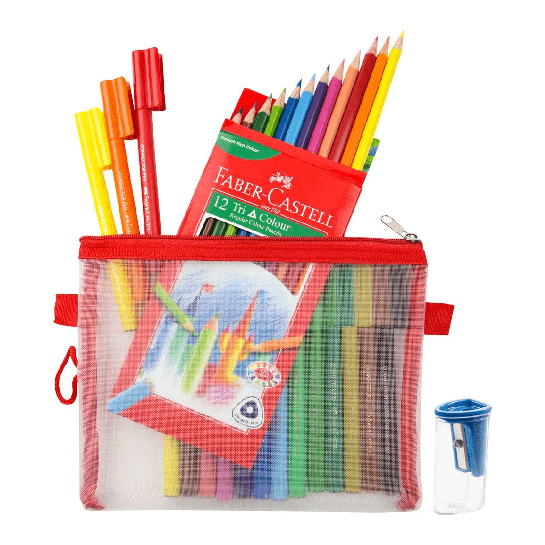 2 Faber Castell Creative Art Colour Set With Pencil Case 30 Pack, 2 of 5