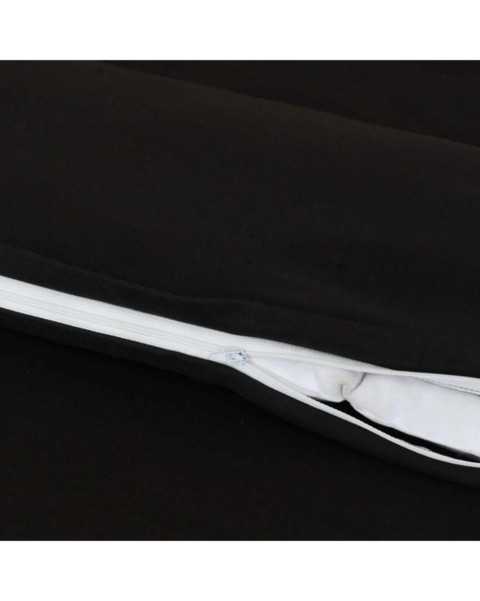 3 Amsons Quilt Cover Set - Black, 3 of 6