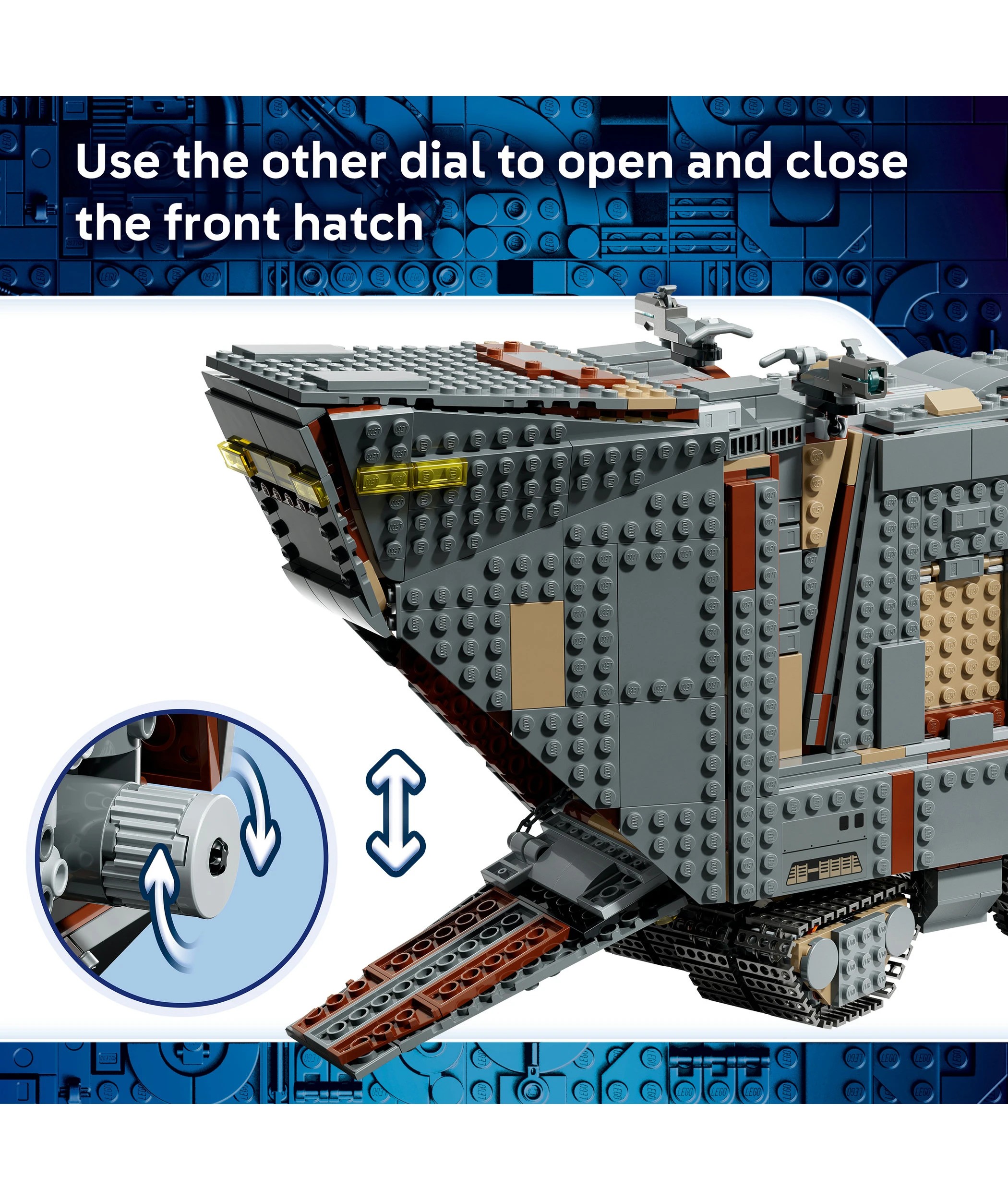 5 LEGO Star Wars Offworld Sandcrawler and Mudhorn 75453, 5 of 10