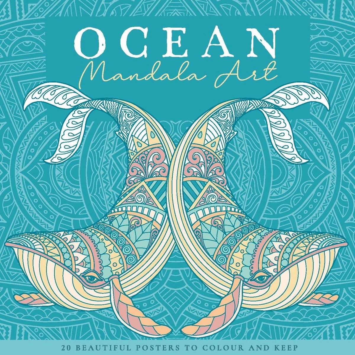1 Mandala Poster Art: Ocean - Book