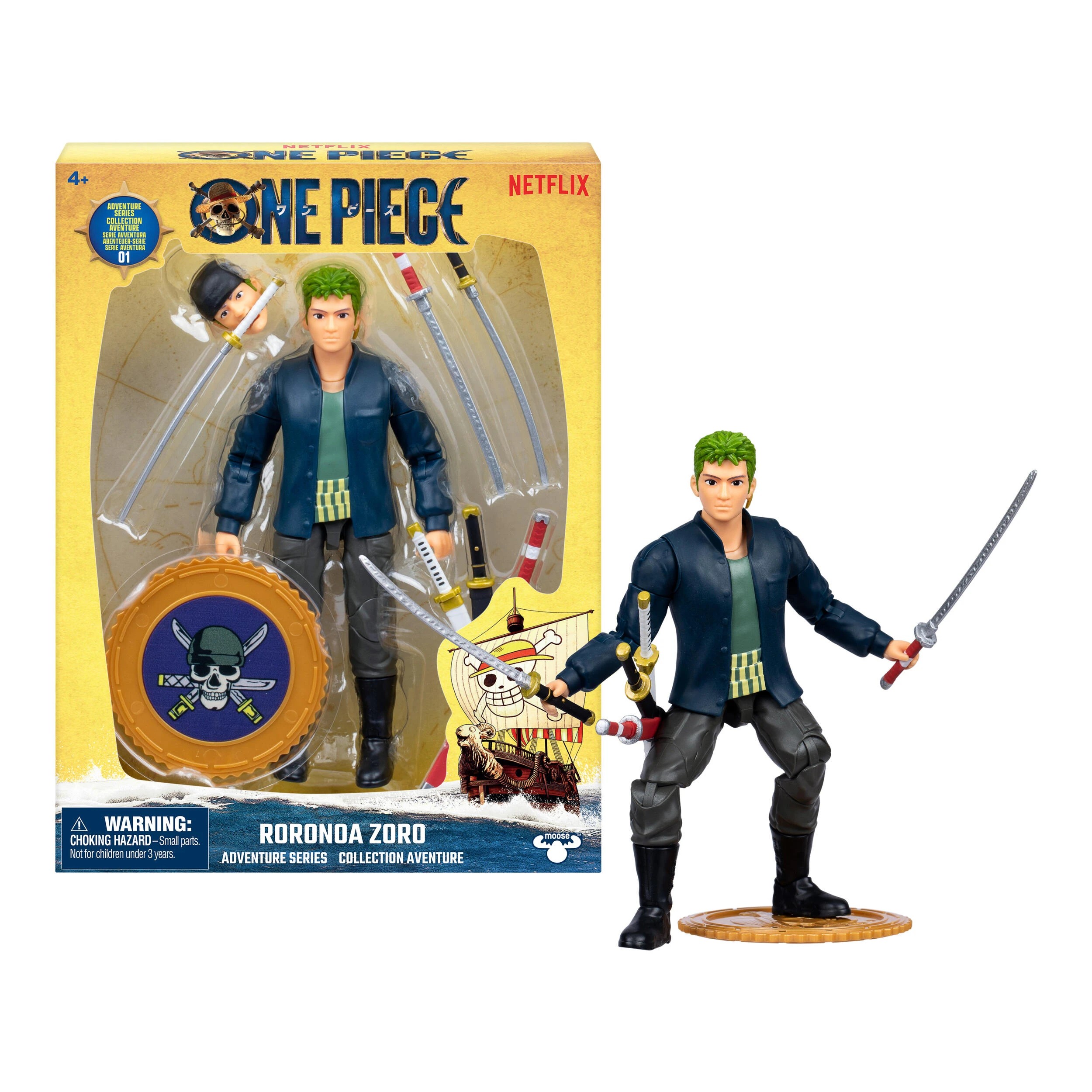 5 One Piece Action Figure - Assorted - Multi, 5 of 8