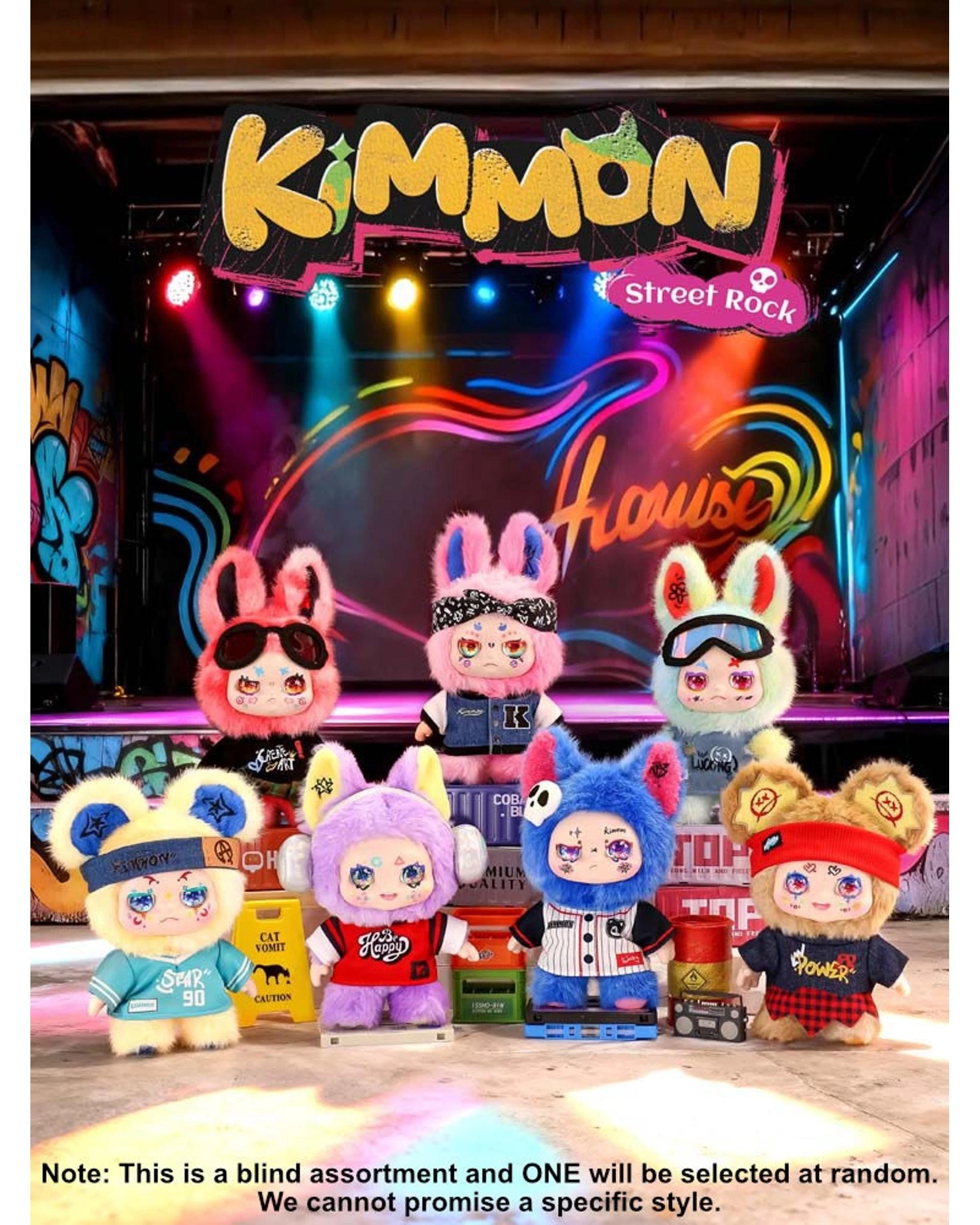 3 Kimmon Street Rock Plush Doll Blind Box, 3 of 10