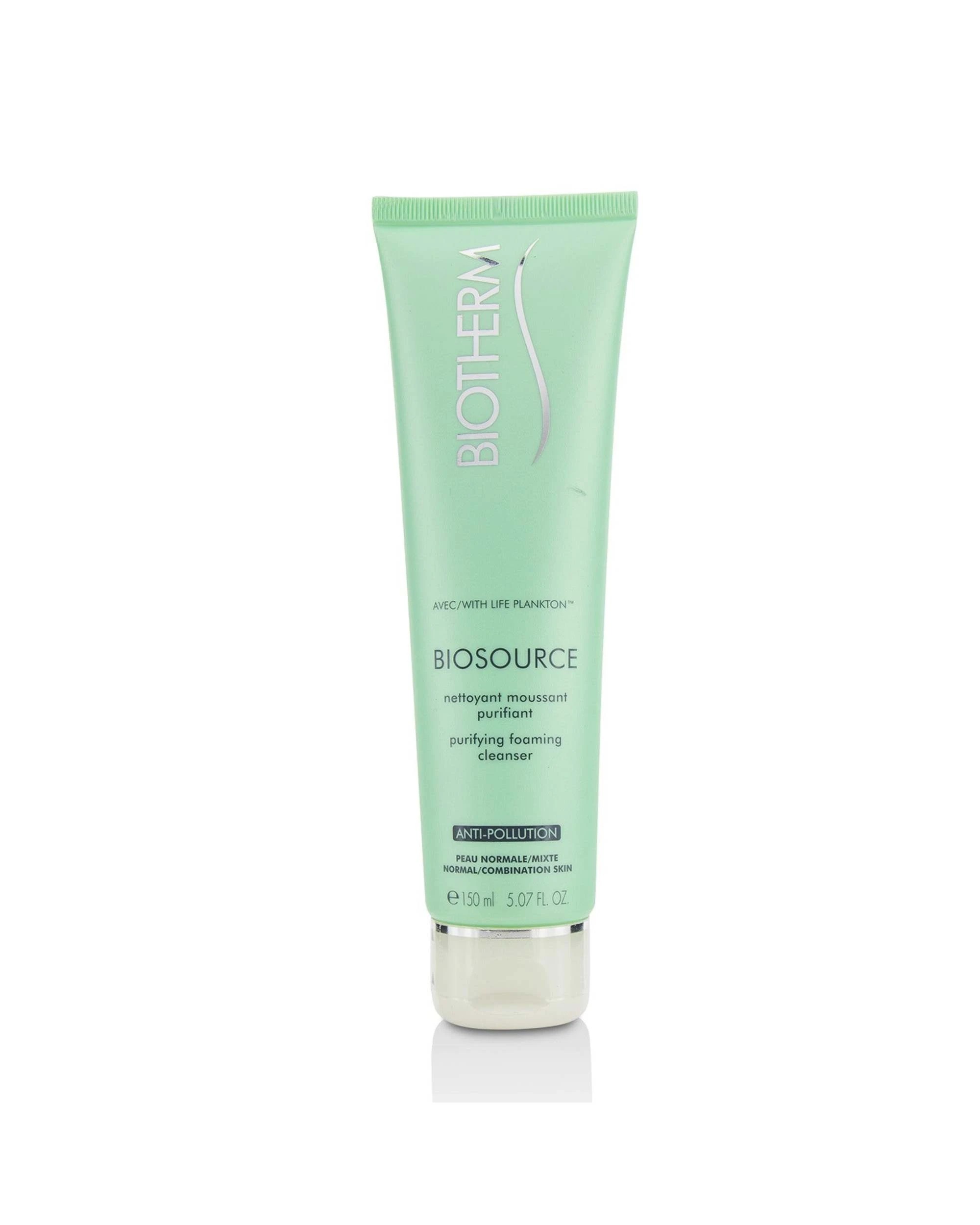 1 Biotherm Biosource Purifying Foaming Cleanser - Normal to Combination Skin 150ml/5.07oz, 1 of 2
