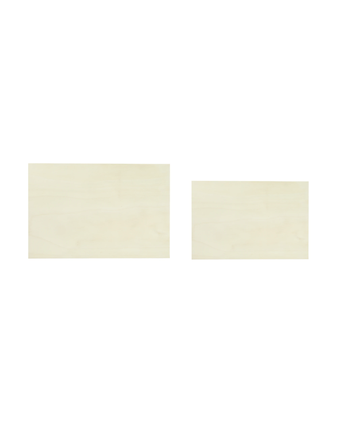 6 2 Piece Wood Rectangle Trays, 6 of 7