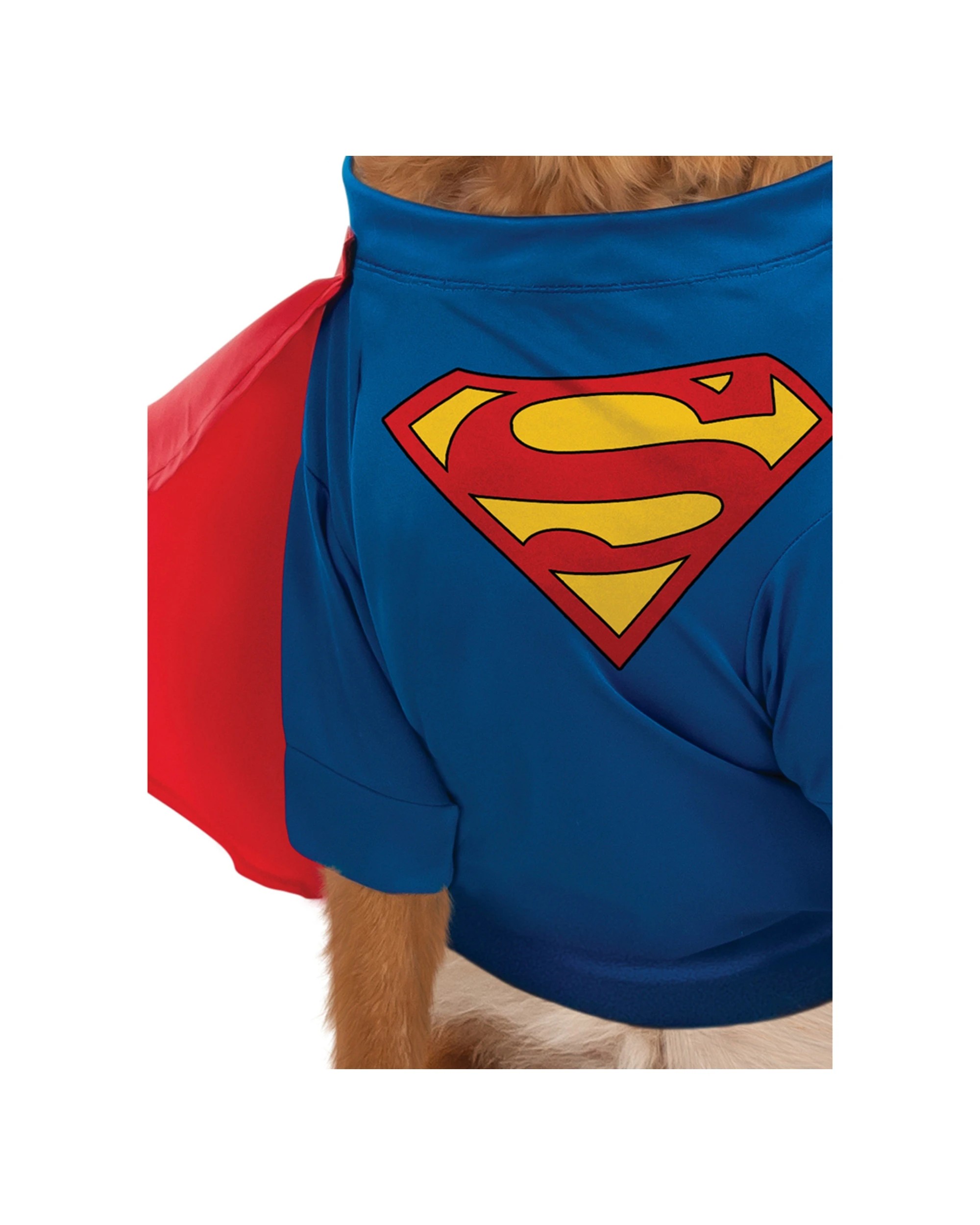 2 Superman Shirt Cape Deluxe Pet Dog Party Costume Size S - Multi, 2 of 3