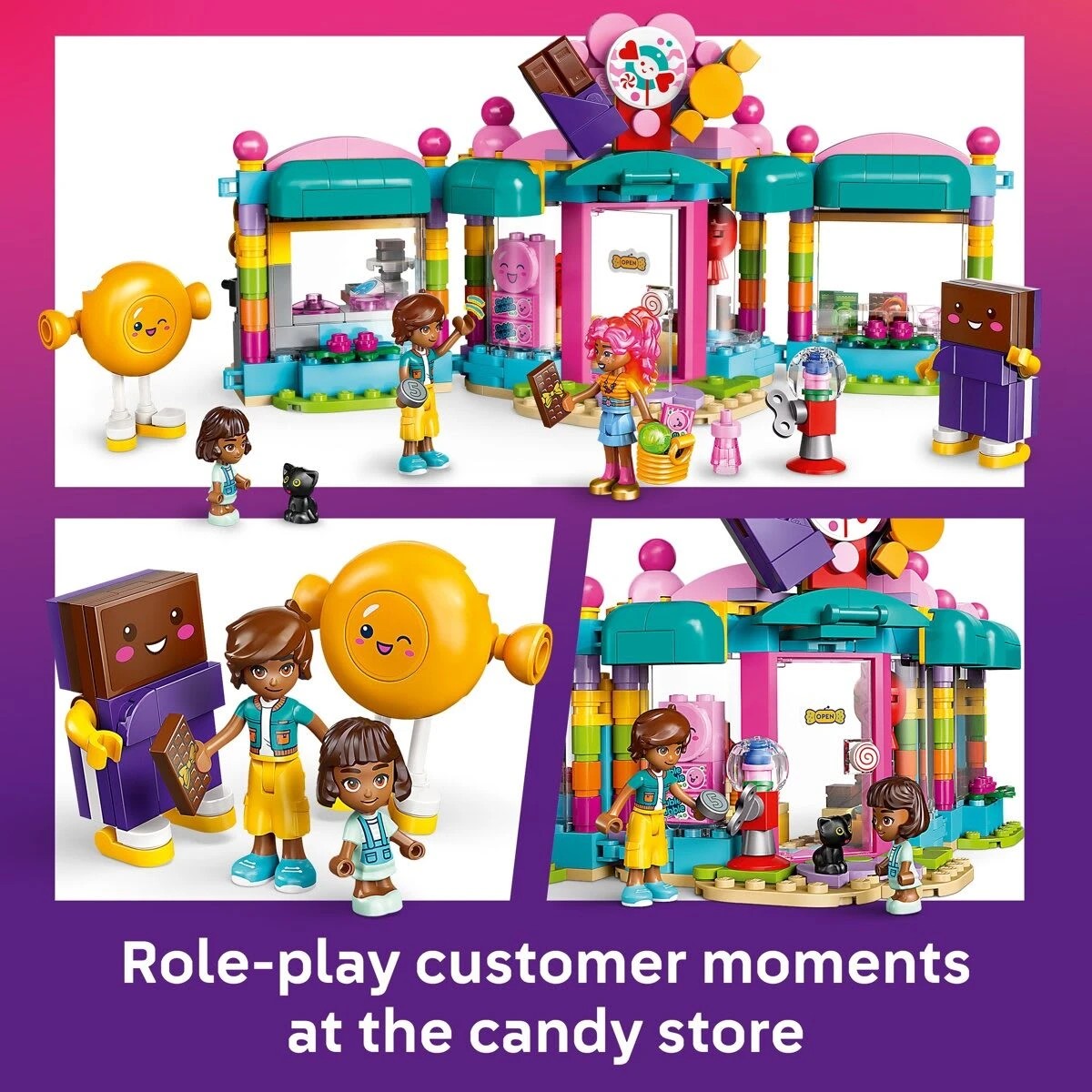 8 LEGO Friends Heartlake City Sweet Shop 42649, 8 of 10
