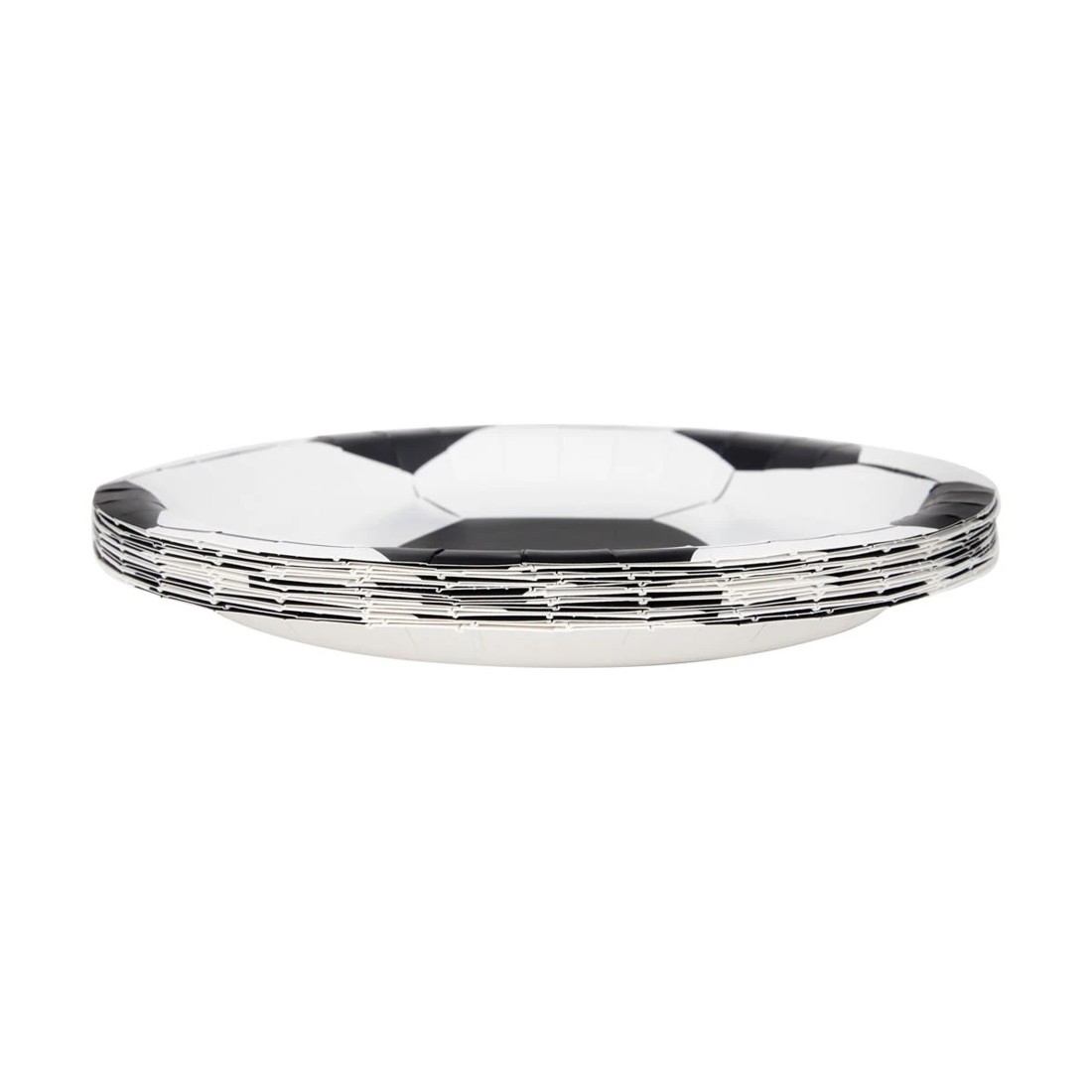 3 16 Piece Soccer Ball Paper Plates, 3 of 5