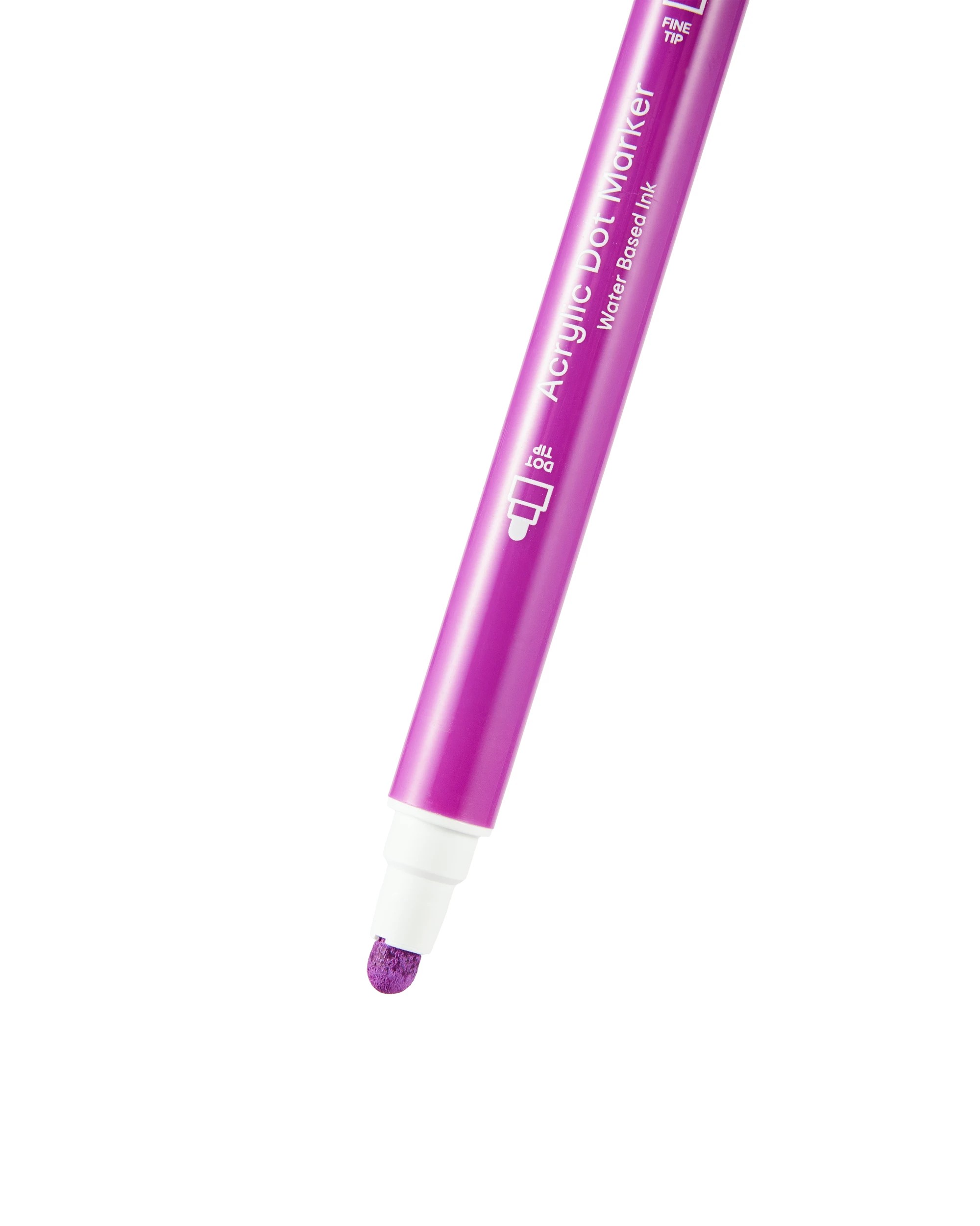 6 10 Pack Dual-Tip Acrylic Dot Markers - Pastel, 6 of 8