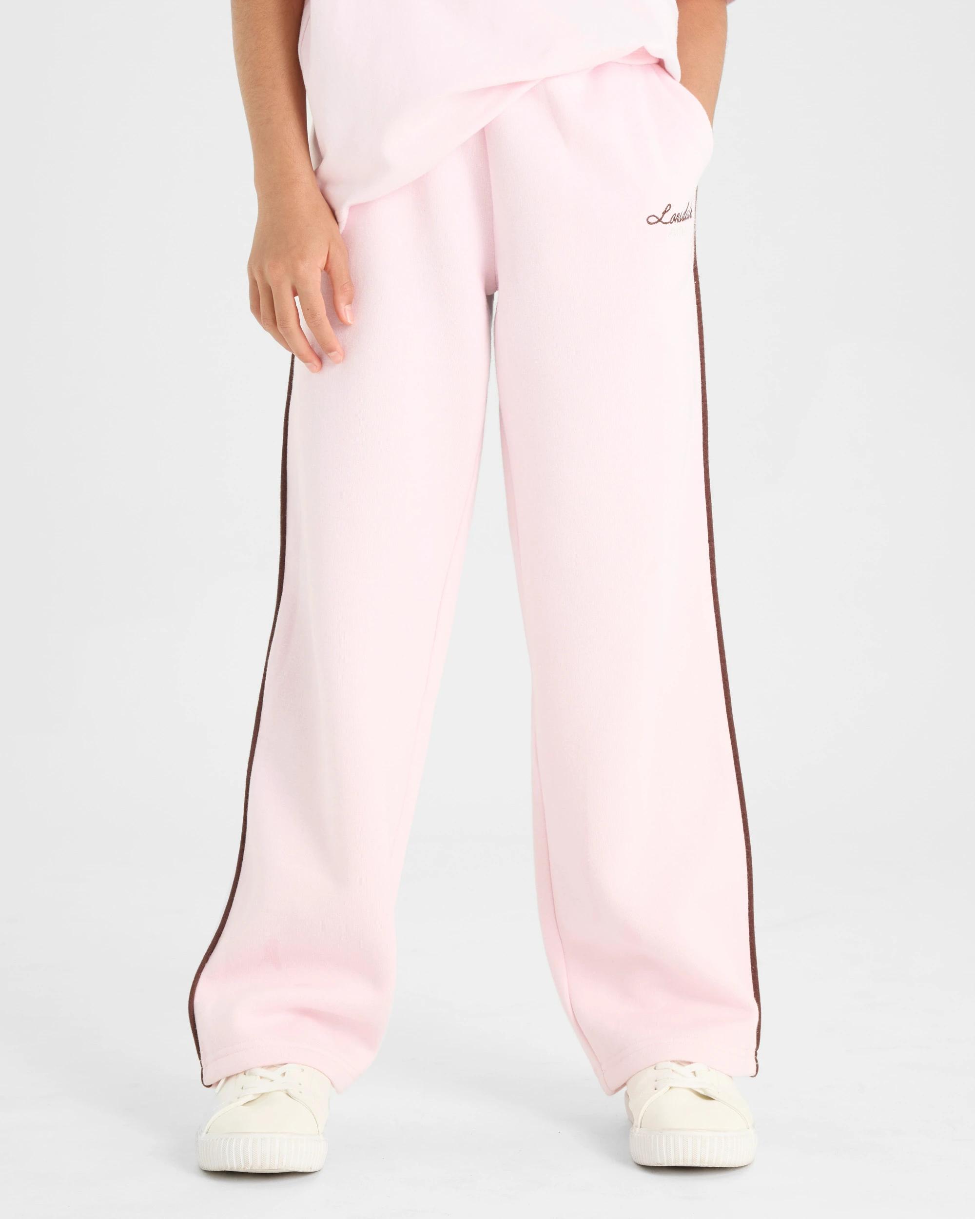 2 Lonsdale London Wide Leg Trackpants PINK, 2 of 5