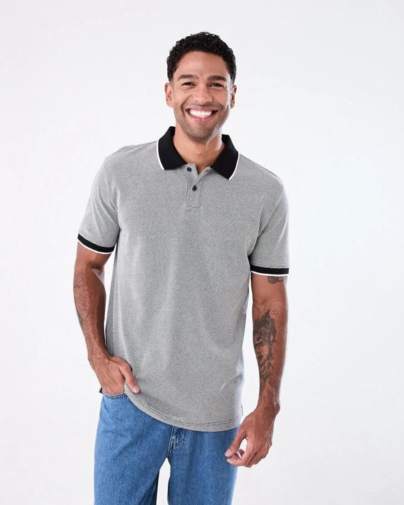 Jacquard Polo Shirt