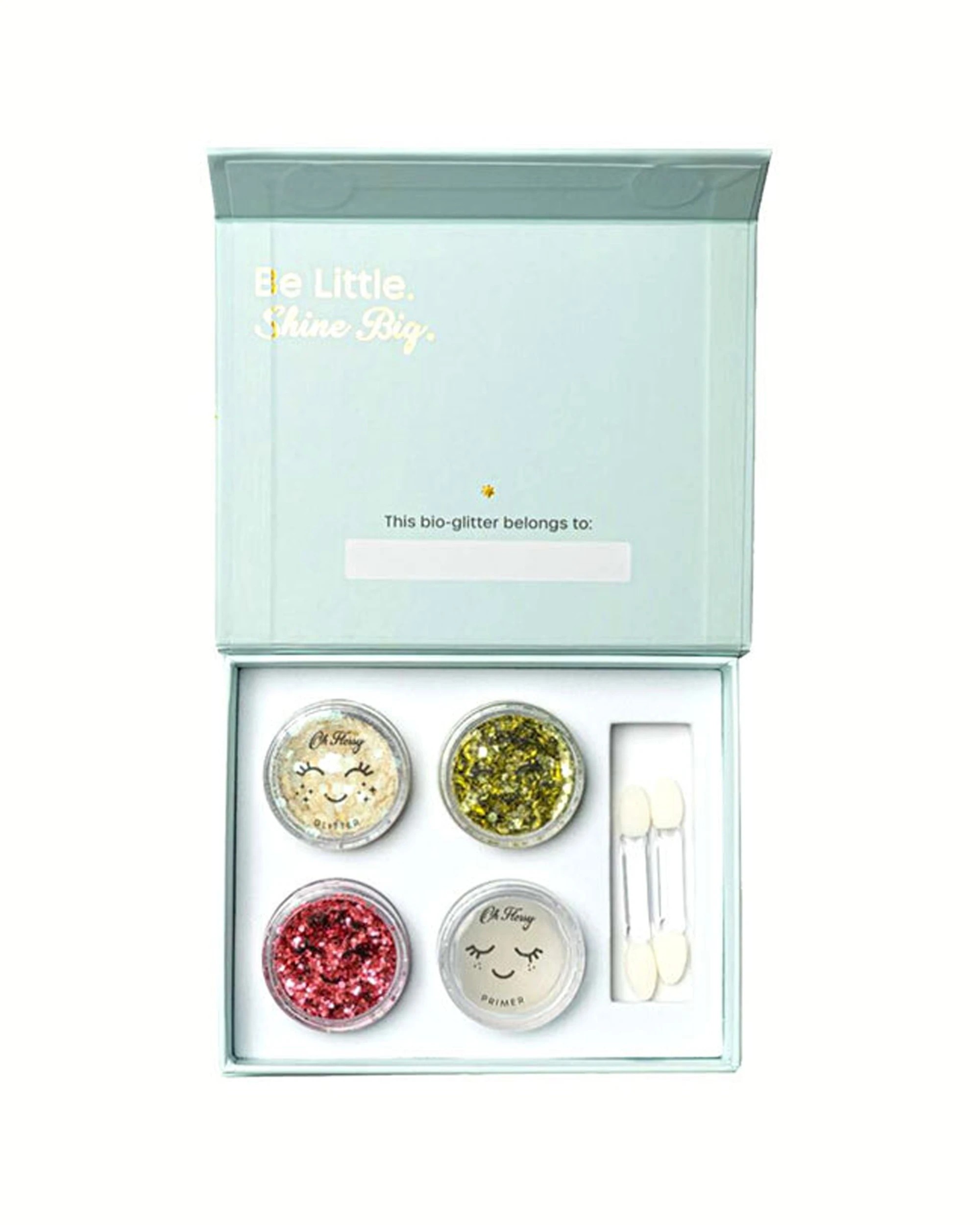 1 Oh Flossy 3pc Sparkly Makeup Cosmetic Glitter Set - Multi, 1 of 8