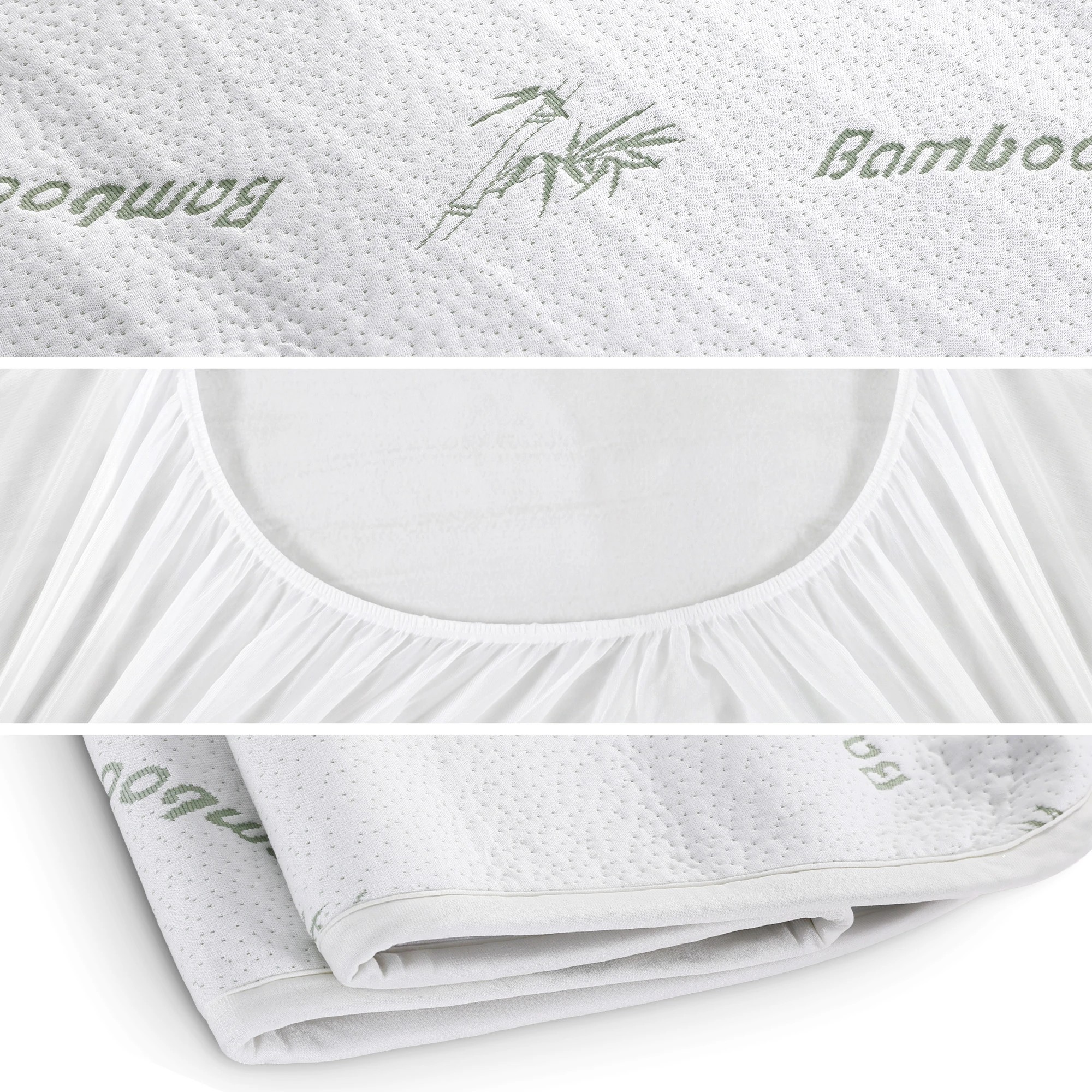 6 Giselle Bedding Giselle Electric Blanket Bamboo Fabric Single Fitted Heated Pad Underlay - Single Bed - White, 6 of 10